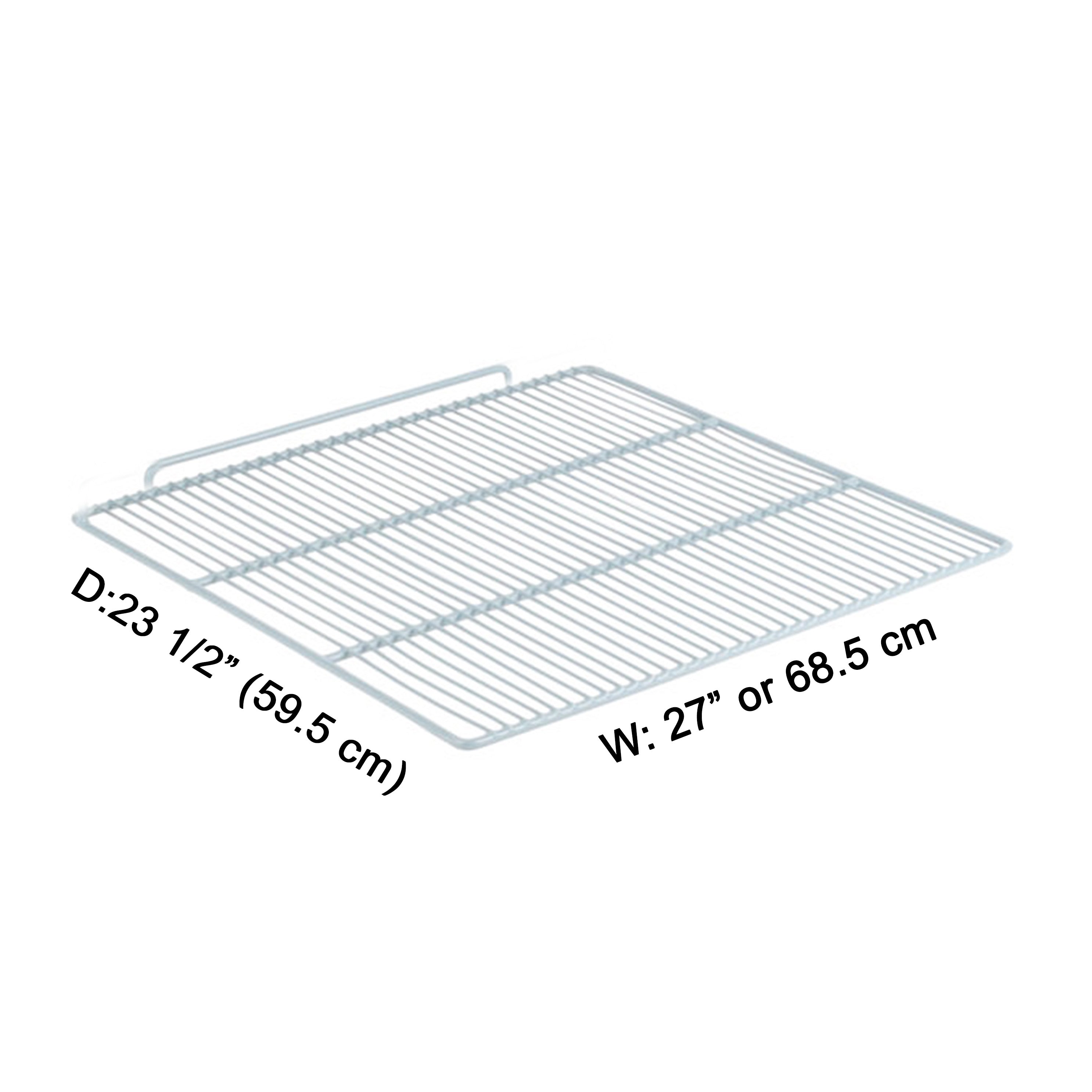 Sub-equip, Commercial refrigeration Wire Shelf, White, 27"x 23-1/2" - Chefcoca