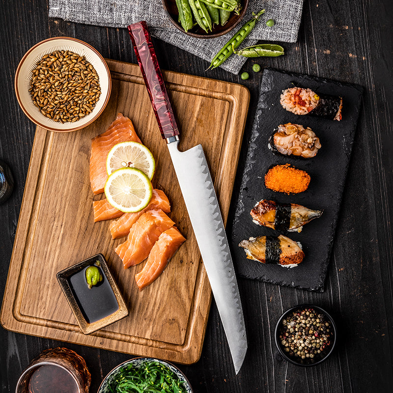 Sub-equip, 10.6" Japanese Sakimaru Knife (HM-59G) - Chefcoca