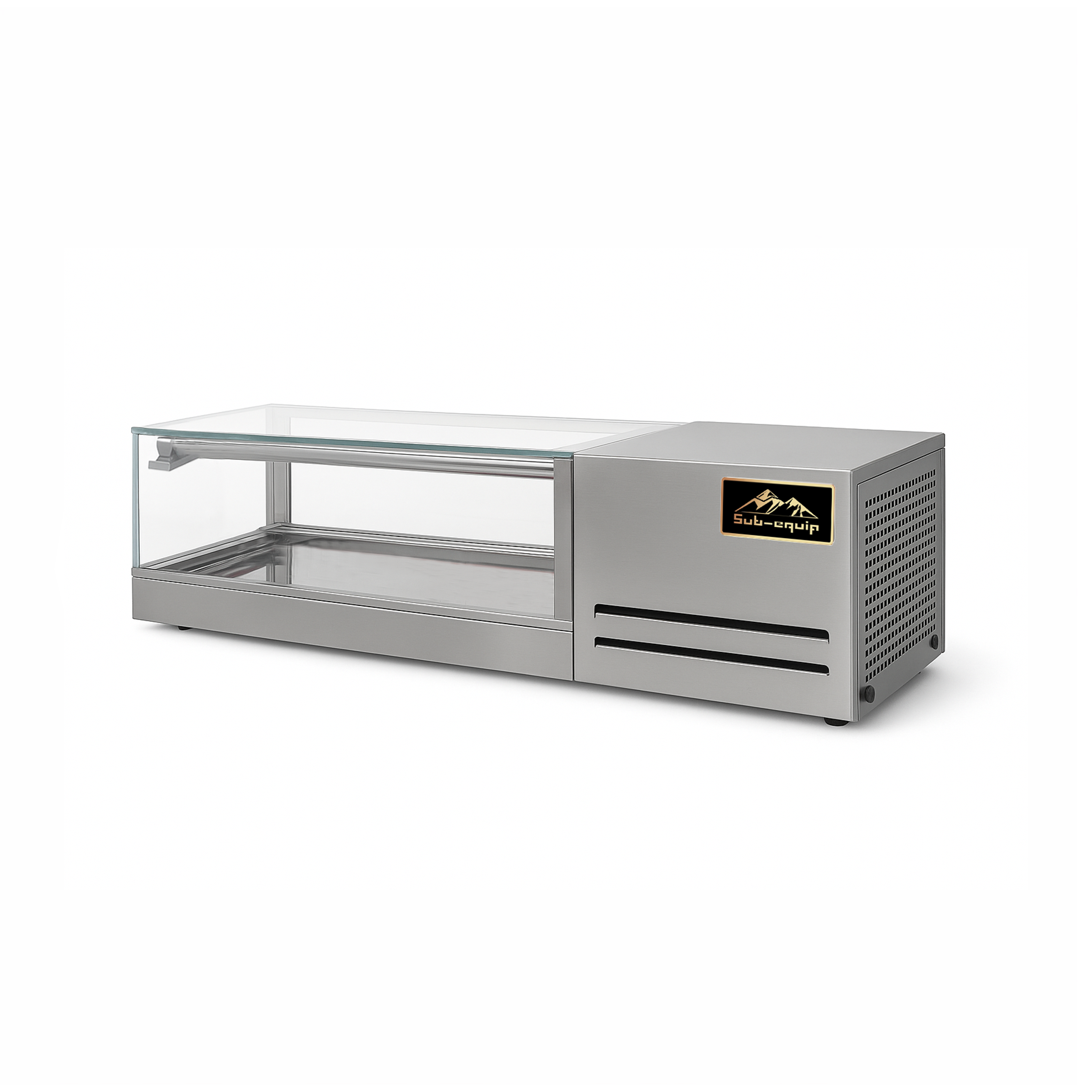 Sous-équipement, vitrine réfrigérée à sushis de 1,5 m (59,06 po x 16,3 po x 11,8 po) - SSC-150