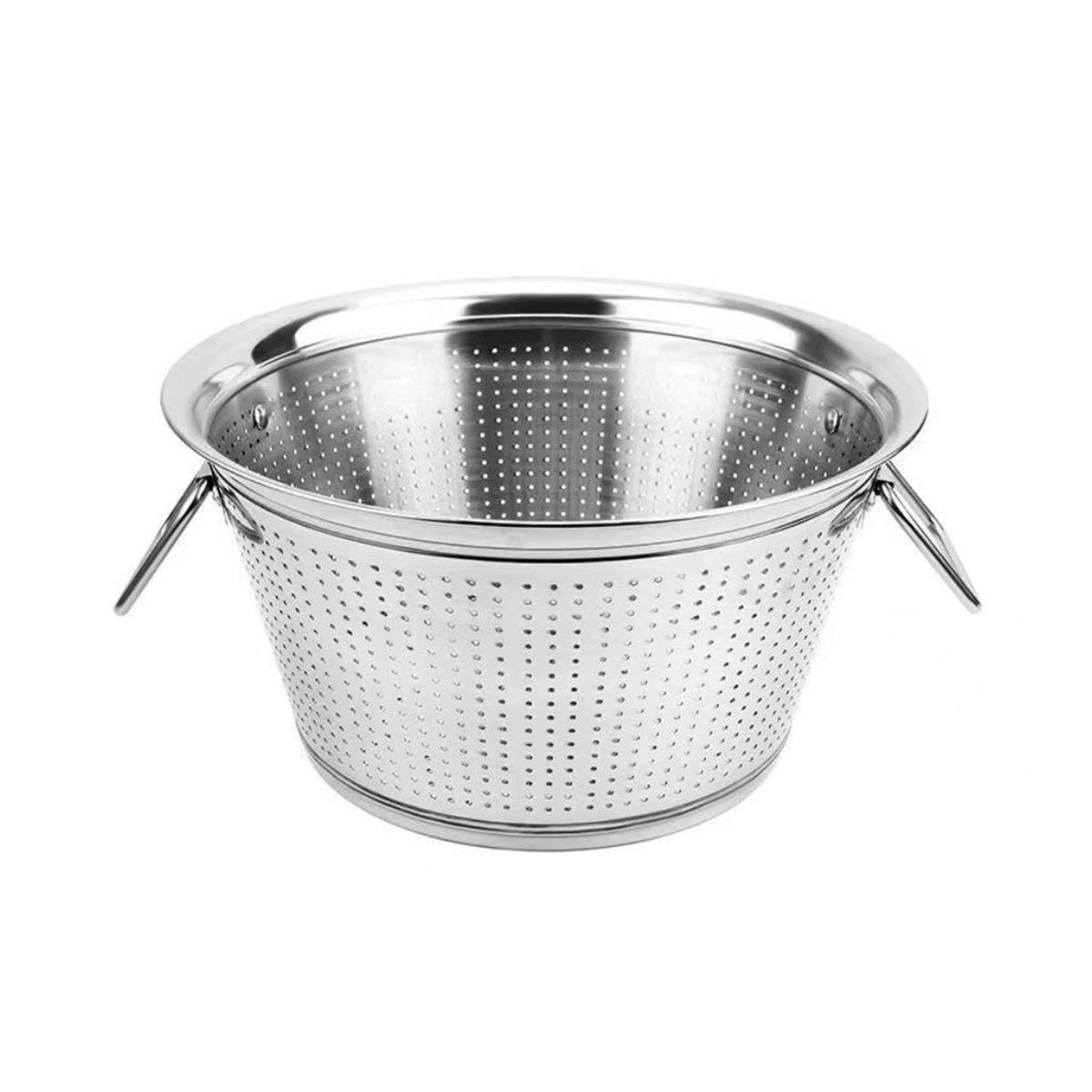 Heavy Duty Stainless Steel Colander/Basket/Strainer with Handle - Chefcoca