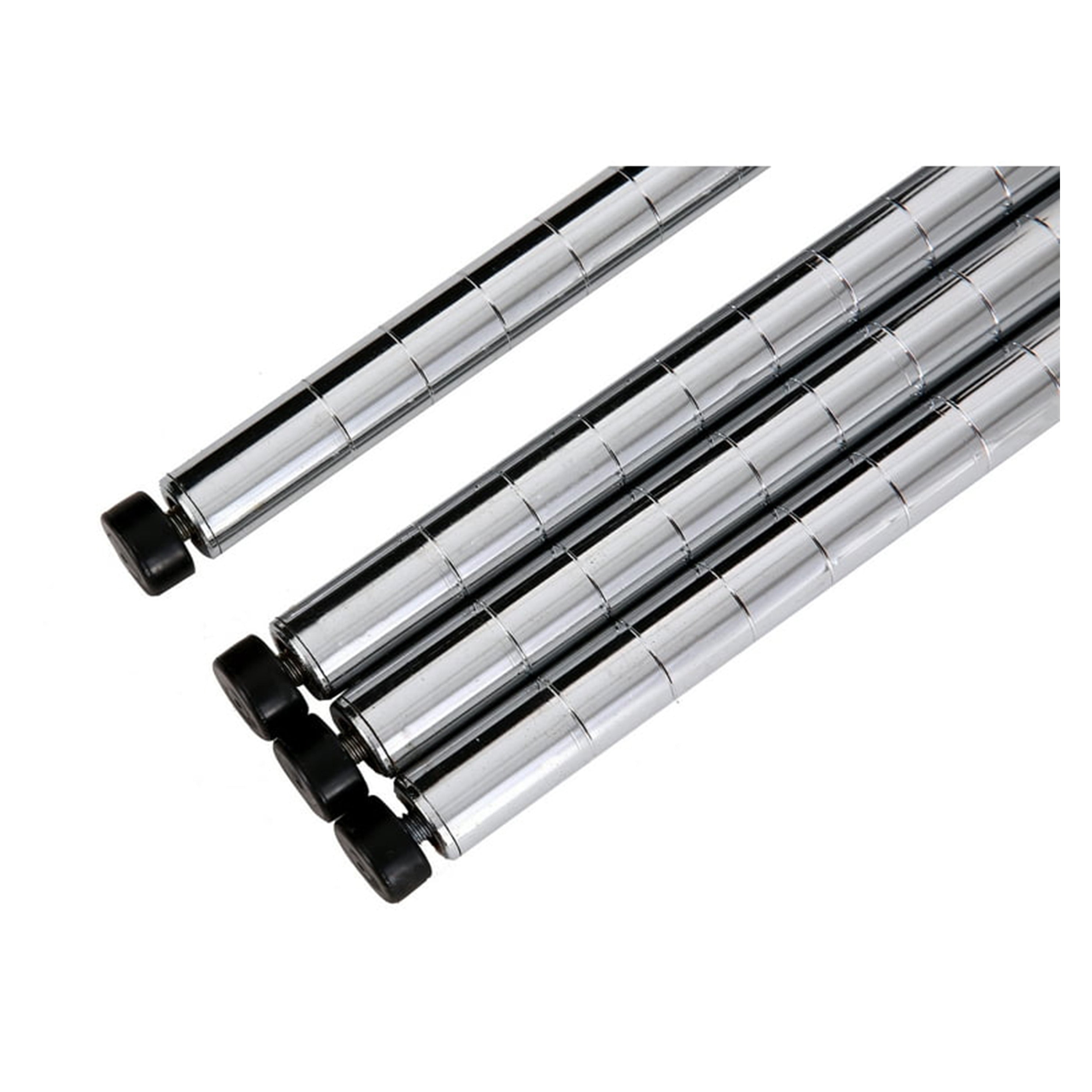Chrome Plated Shelving Post (34" - 86" Heights, sold 4 pieces) - Chefcoca