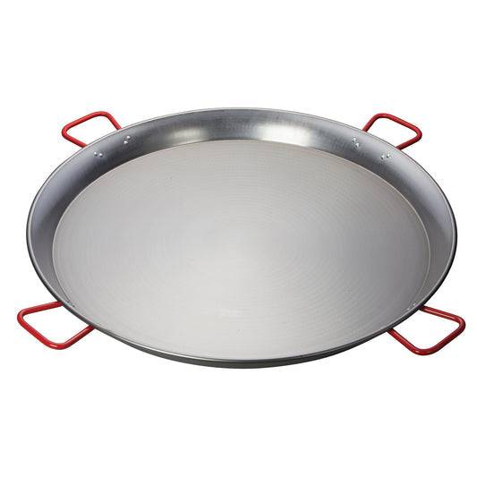 CSPP-35 - Paella Pan, Polished Carbon Steel (Spain) - 35-1/2" - Chefcoca