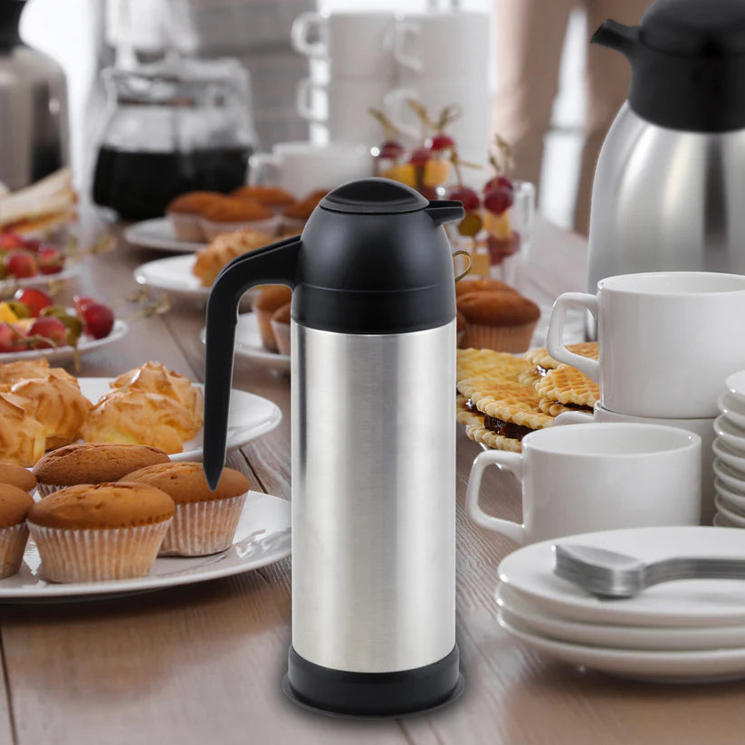 Stainless Steel Vacuum Insulated Coffee Server 33oz - Chefcoca