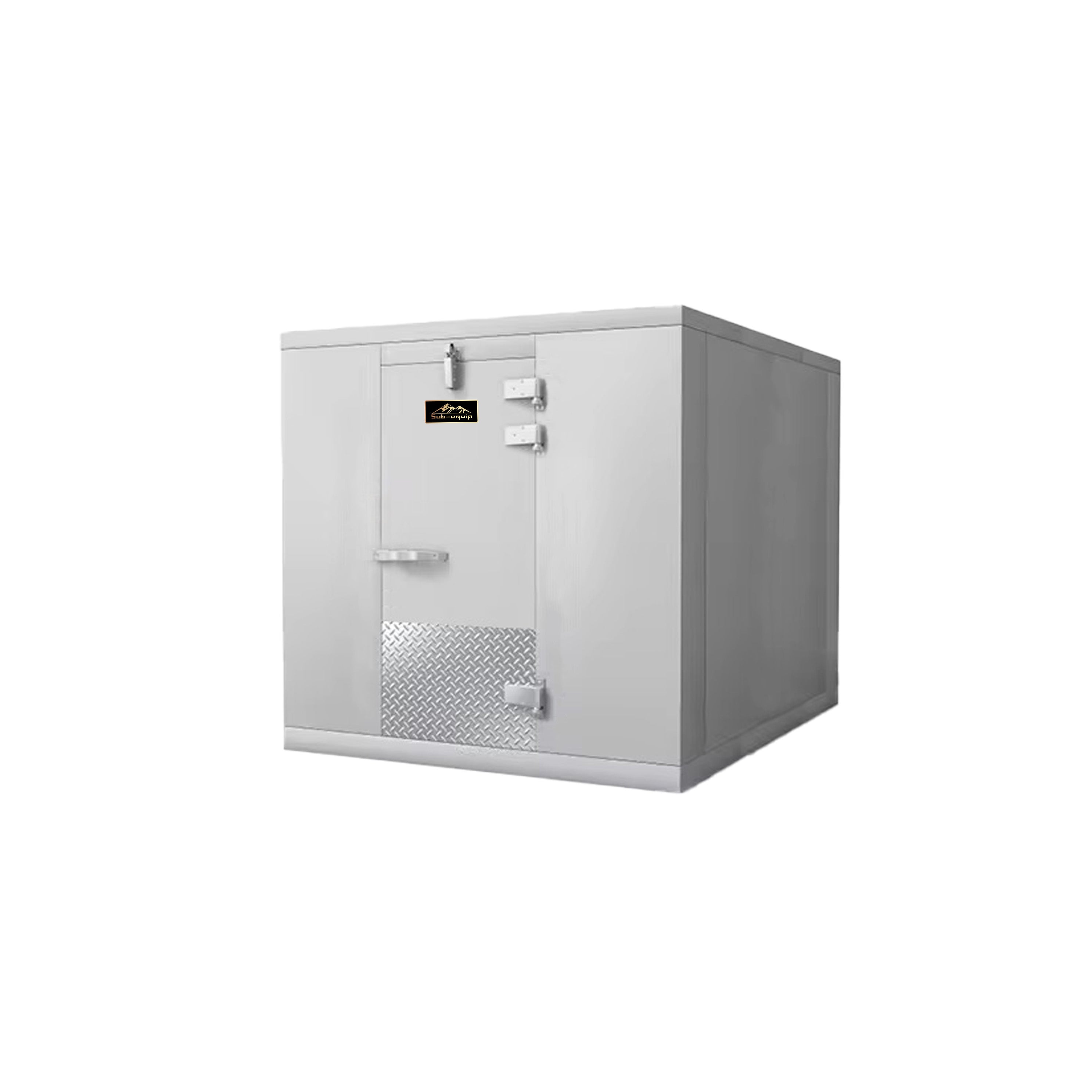 Sub-Equip, 10W x 12D x 8H ft Walk-In Freezer, 4" Thick Panels, Indoor Box Only - Chefcoca