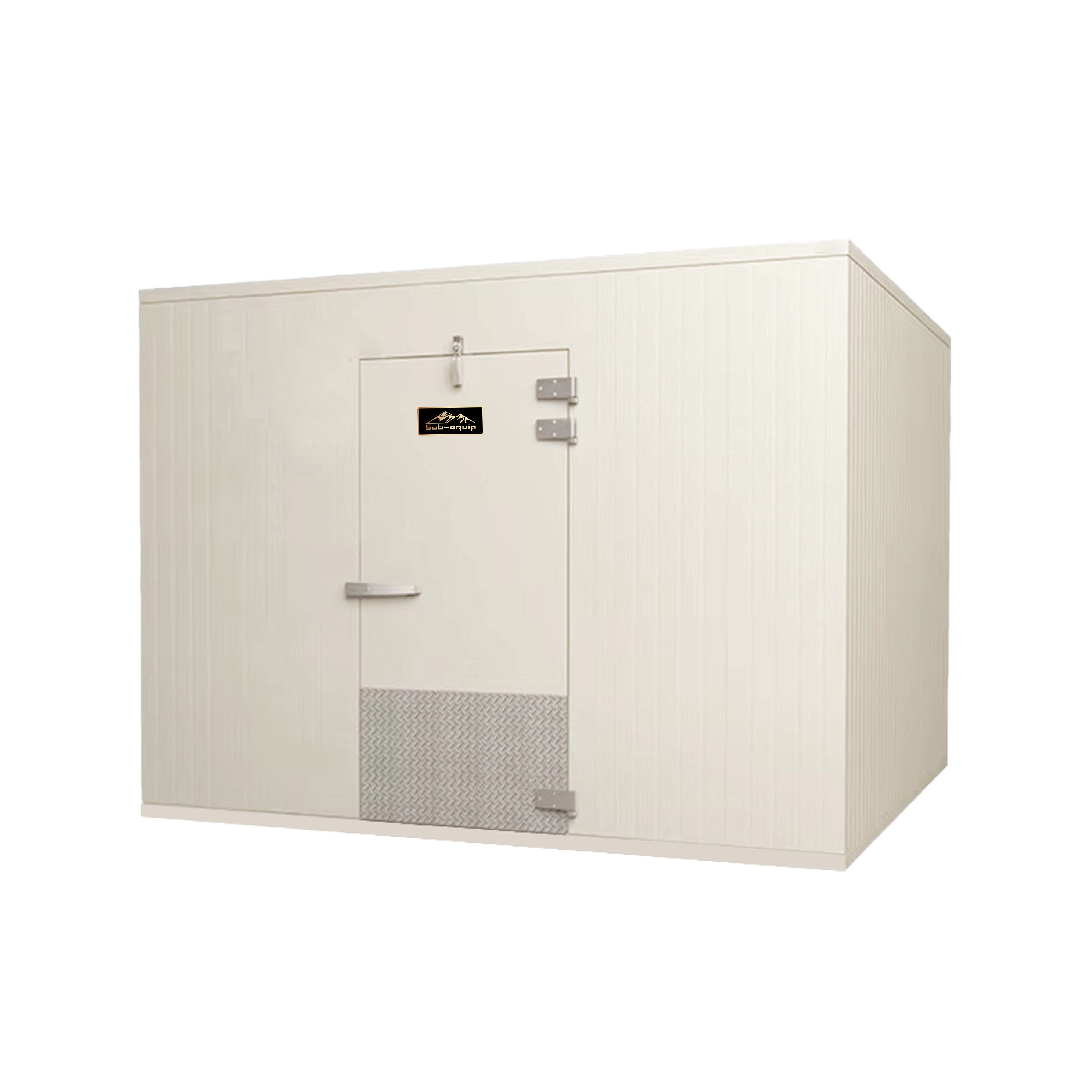 Sub-Equip, 12W x 12D x 8H ft Walk-In Freezer, 4" Thick Panels, Indoor Box Only - Chefcoca