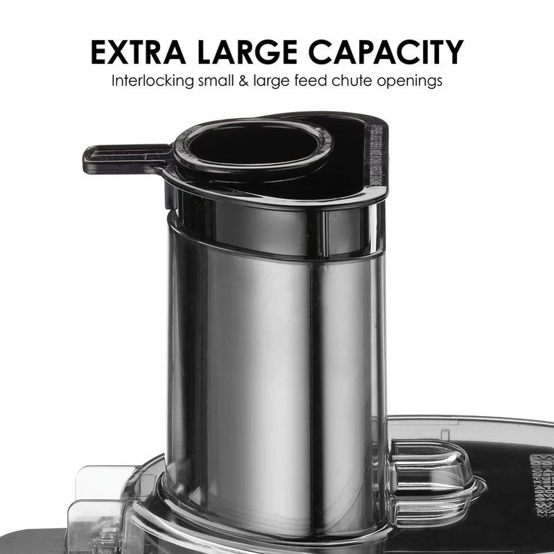 Waring WFP16SC Combination Food Processor with 4 Qt. Clear Bowl, Continuous Feed Attachment, and 3 Discs - 2 hp - Chefcoca