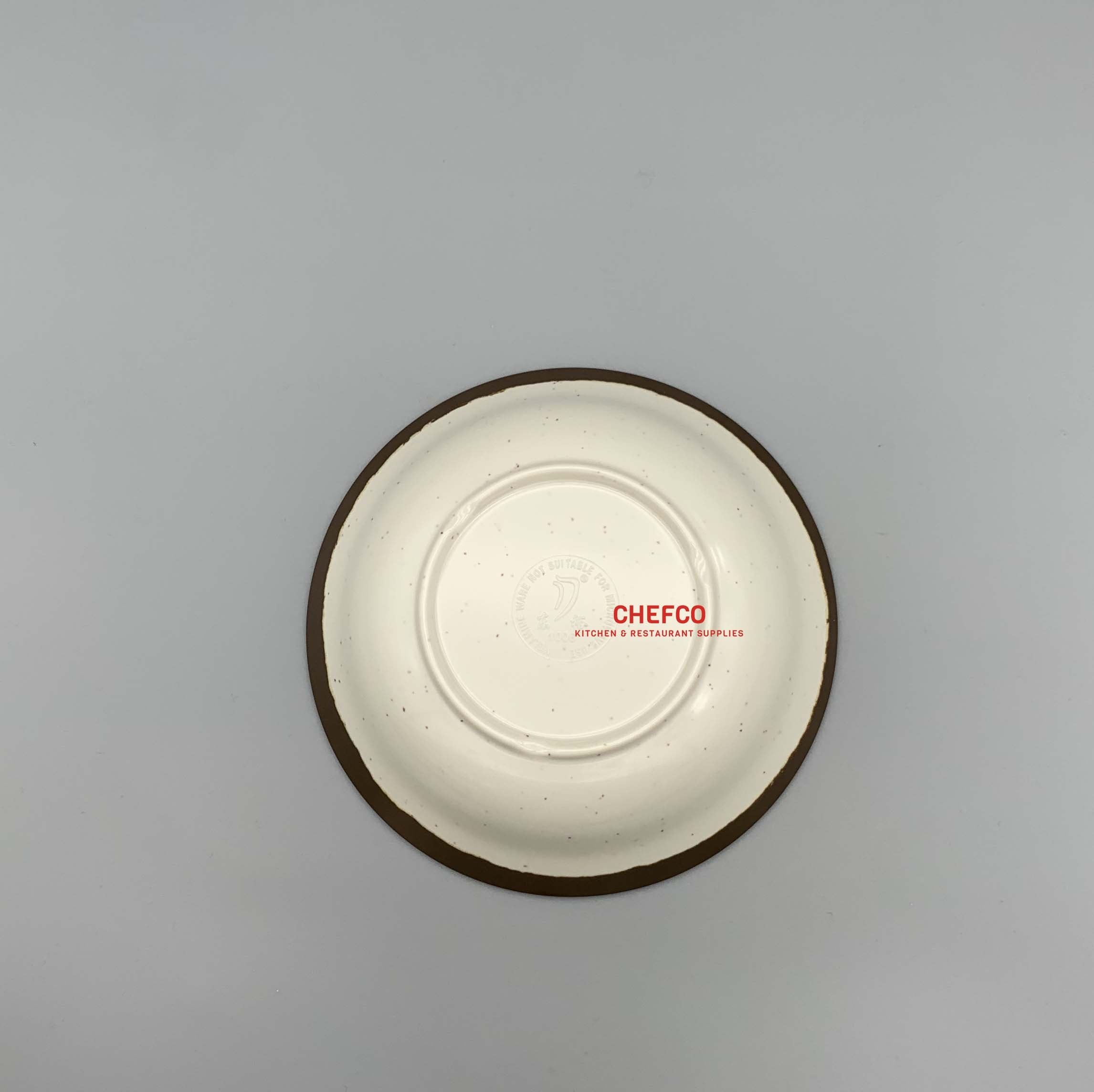 6" Two Toned Rim Melamine Bowl (1006) - Chefcoca