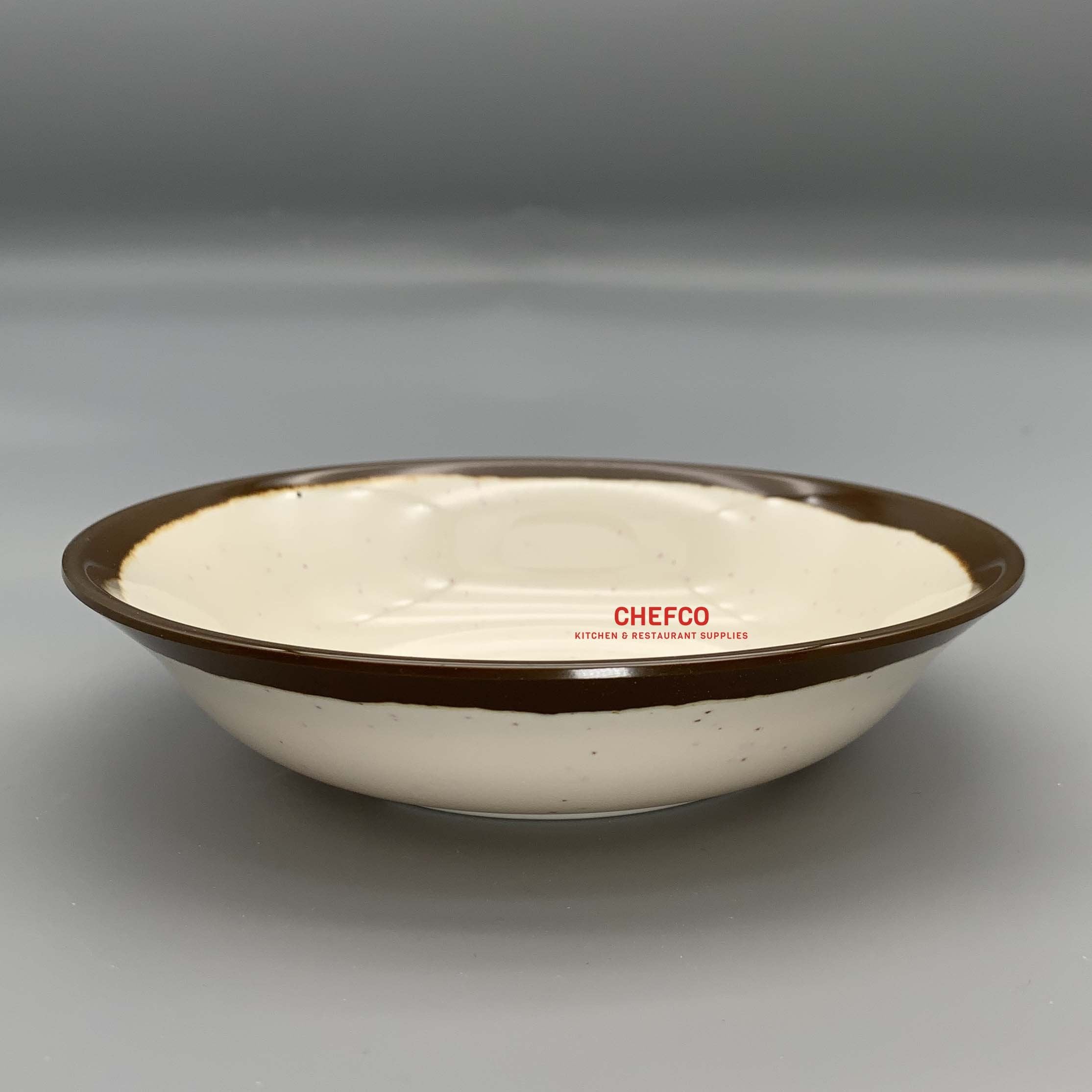 6" Two Toned Rim Melamine Bowl (1006) - Chefcoca