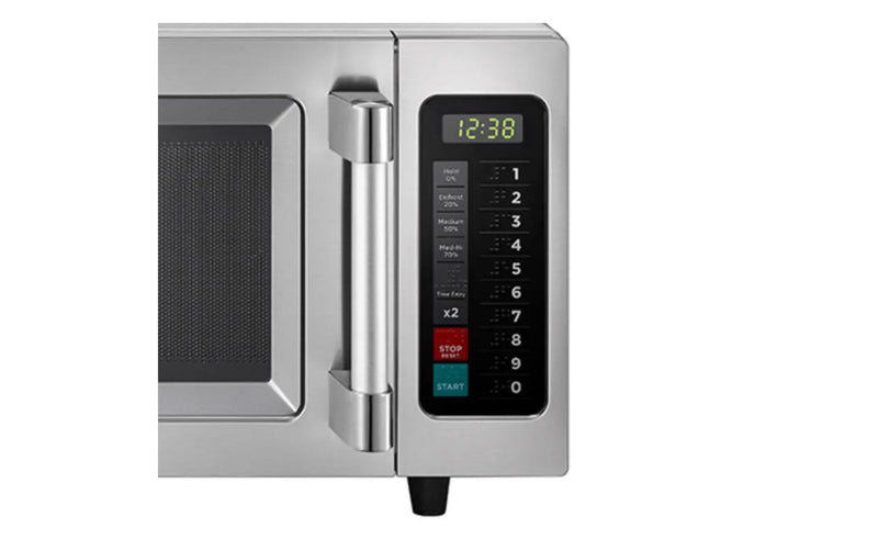 Midea 1025F1A Light-Duty Commercial Microwave Oven with Touch Controls - 25L, 1000W
