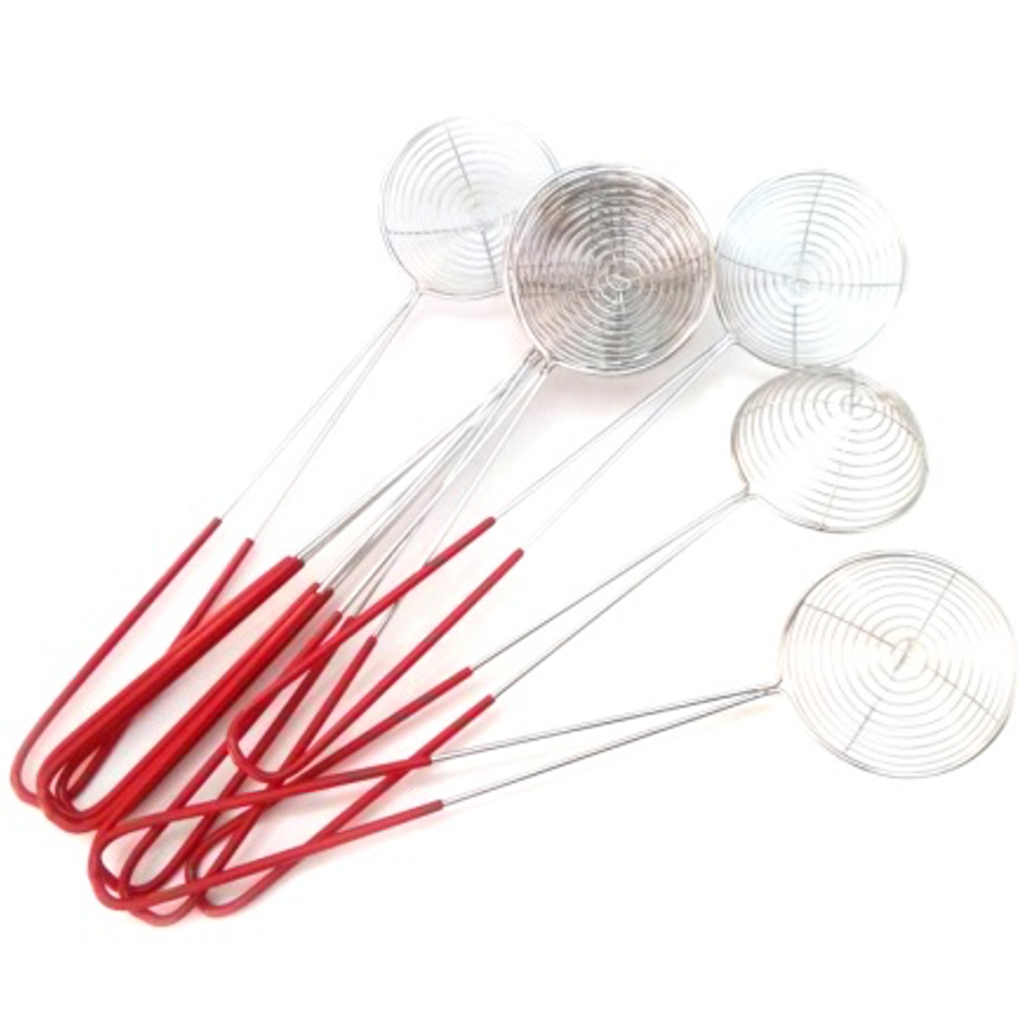 Shabu-Shabu/Hot Pot Ladle with Propylene Coated Handle - Chefcoca