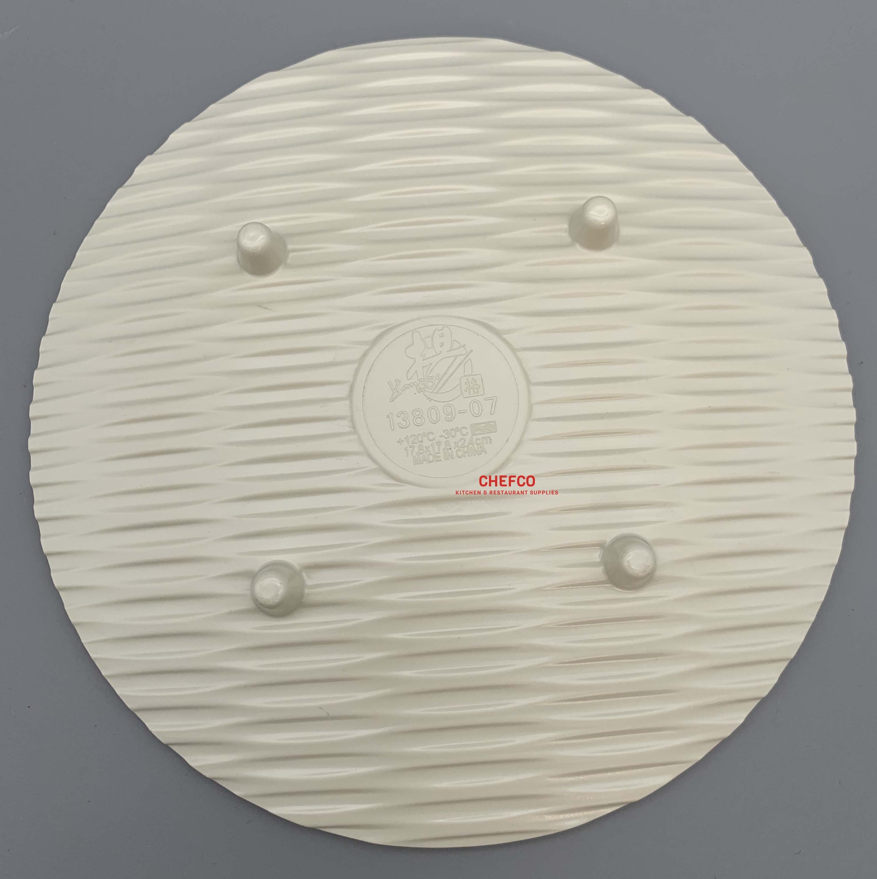 Round Melamine Rattan Style Plate (13809-07G,13809-12G) - Chefcoca