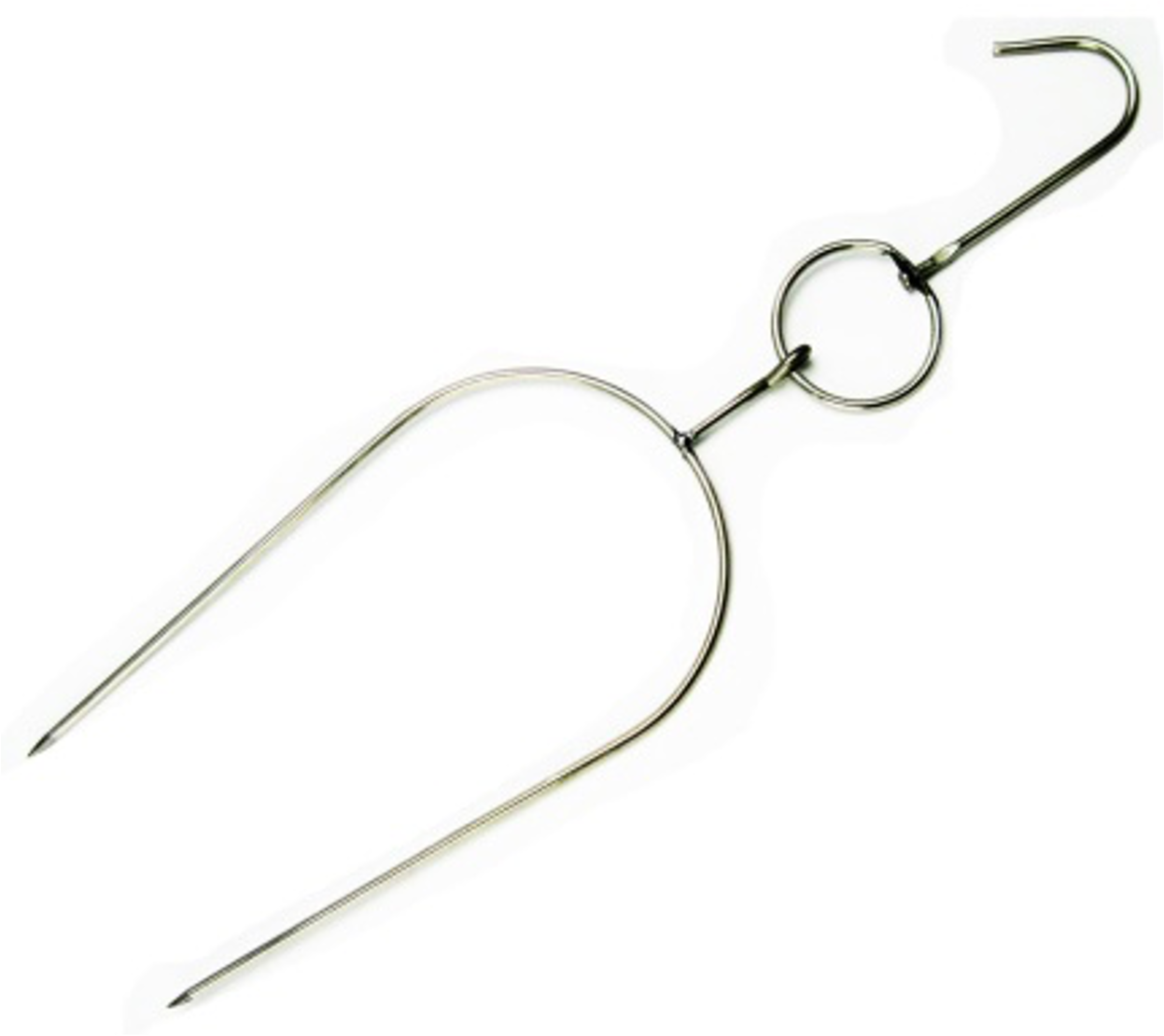 U-Shaped Stainless Steel Peking Duck Fork - Chefcoca