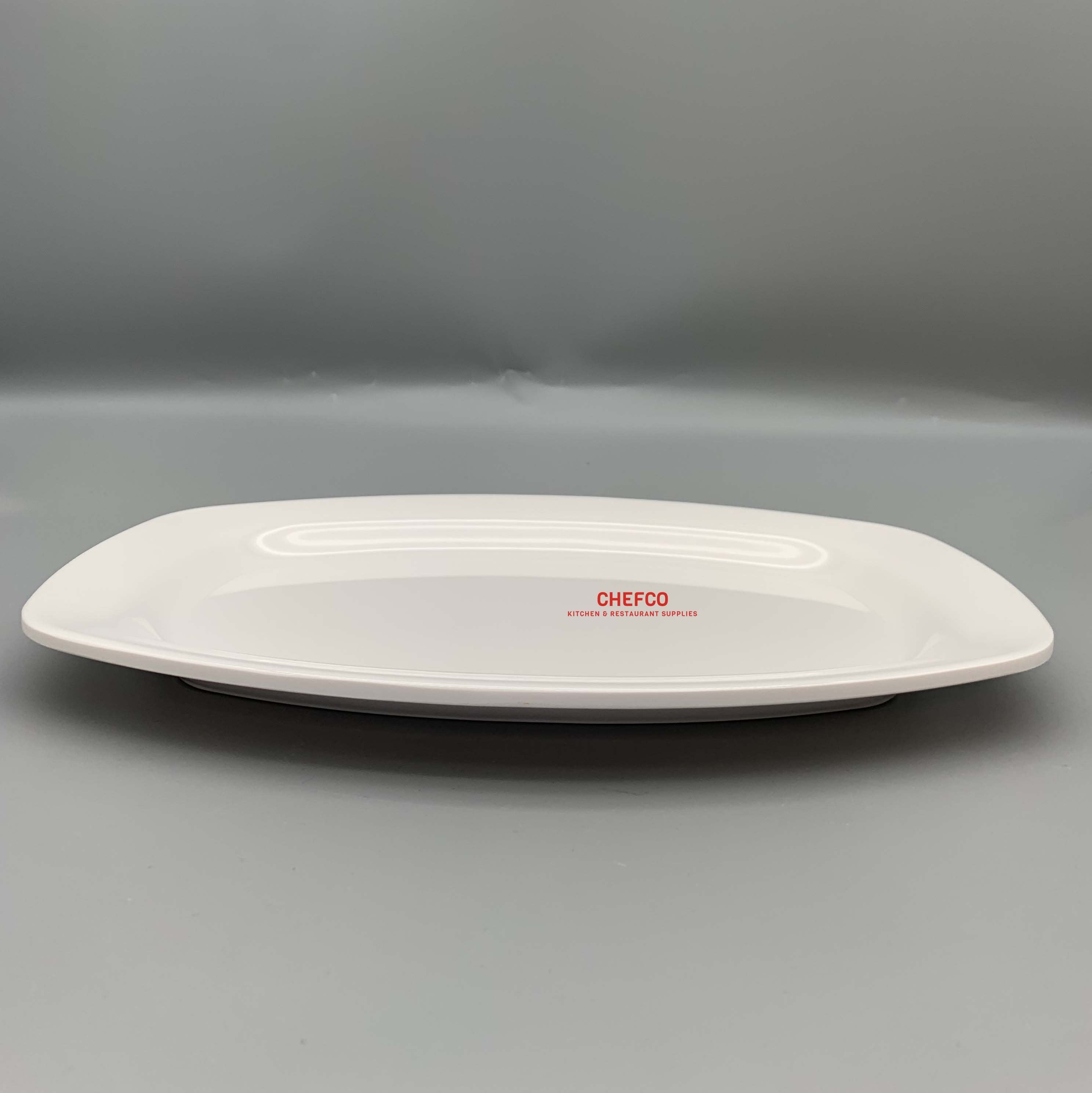 White Melamine Plate (17-60113) - Chefcoca