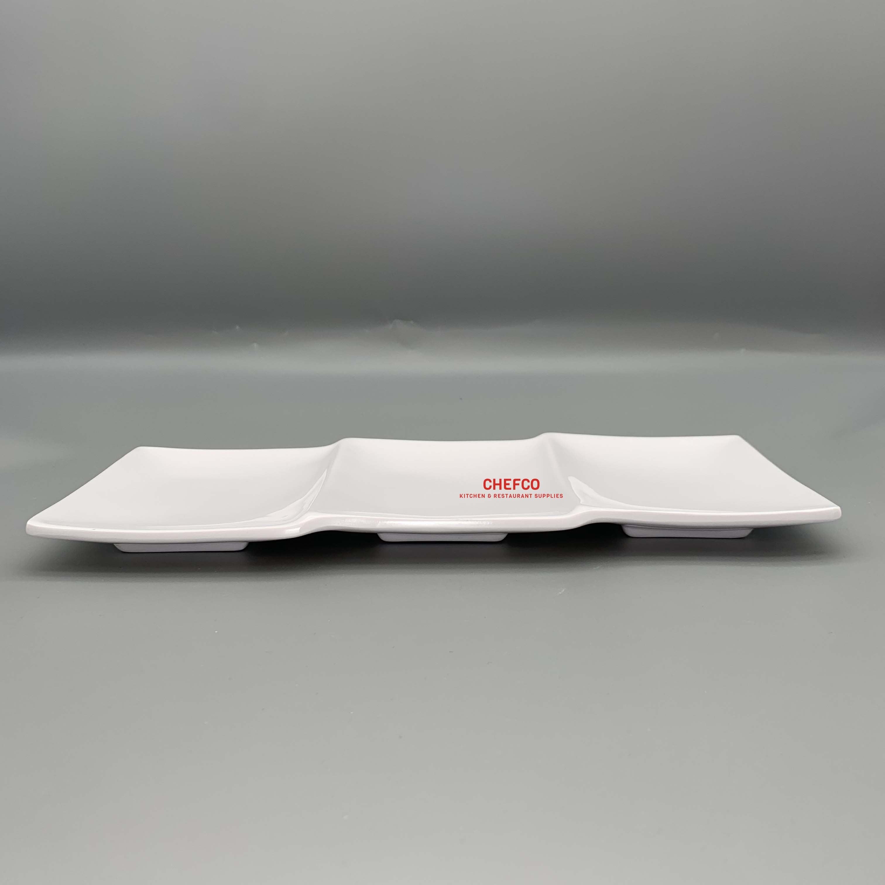 Tiered Geometric Melamine Platter (LA20132) - Chefcoca