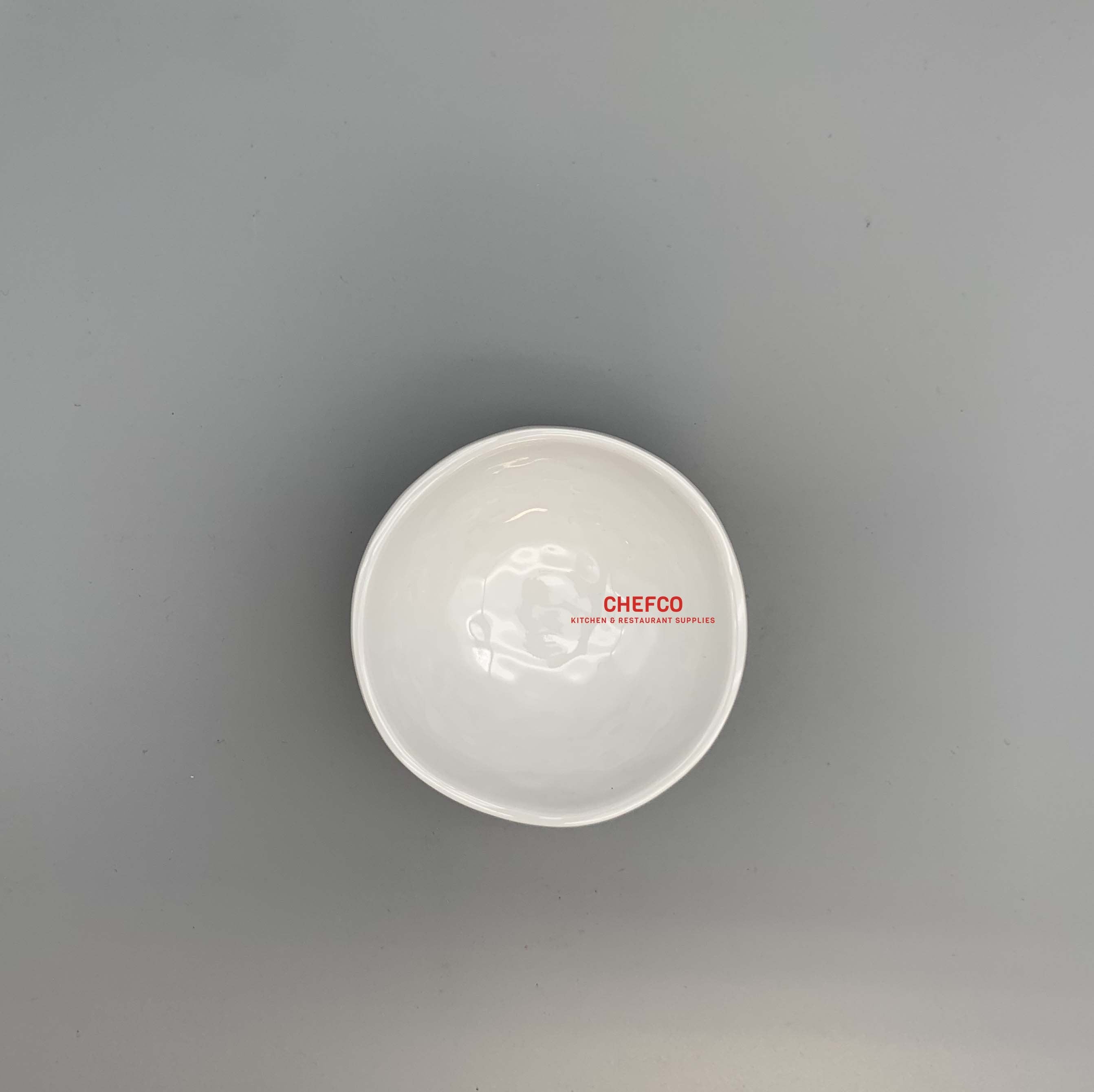 White Melamine Flower Shaped Bowl (3703) - Chefcoca