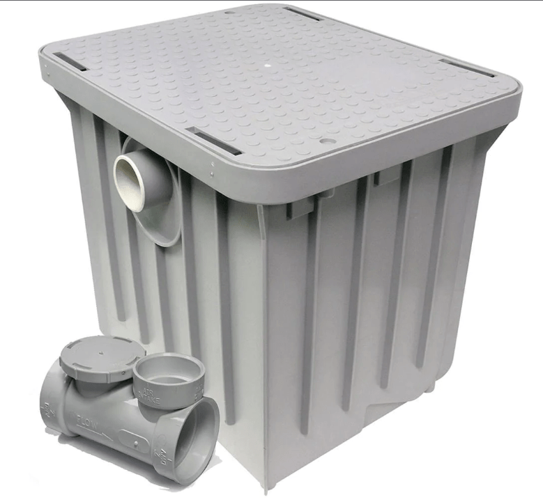 Canplas Endura 3910A02 10 GPM Grease Interceptor (20 lb. Capacity, 2" Connection) - Chefcoca