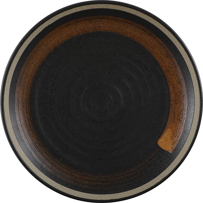 Cassia Red Ribbon Dinner Plate (40407) - Chefcoca