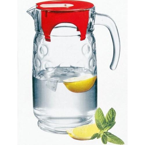 Space Jug with Plastic Red Lid 1.65L - Chefcoca