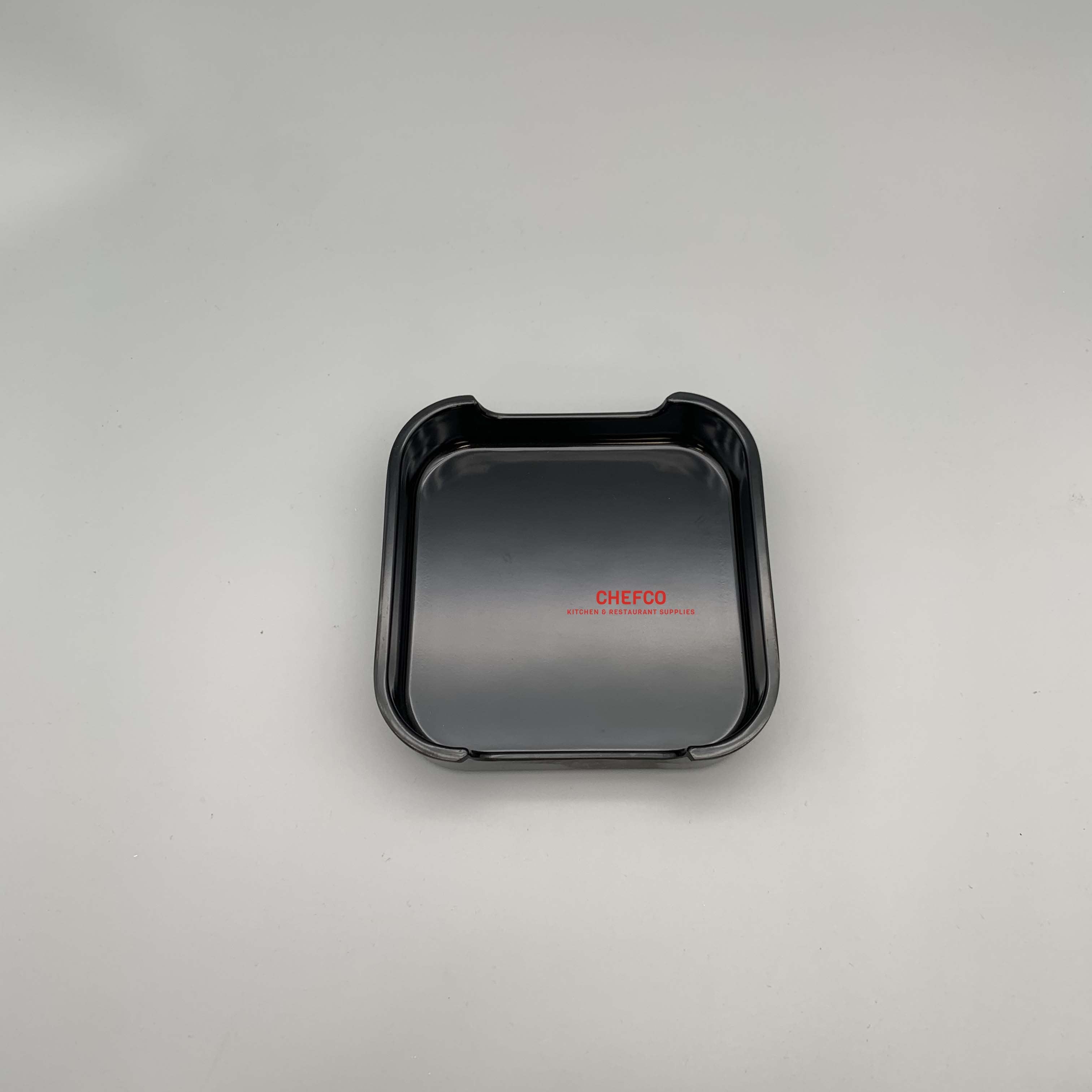 Black Melamine BBQ Meat Dish (473-5.5) - Chefcoca