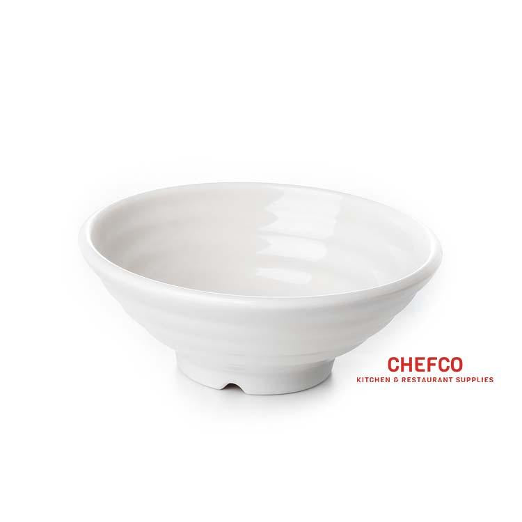 Ridged Melamine Bowl (536,5508,WY0023-9) - Chefcoca