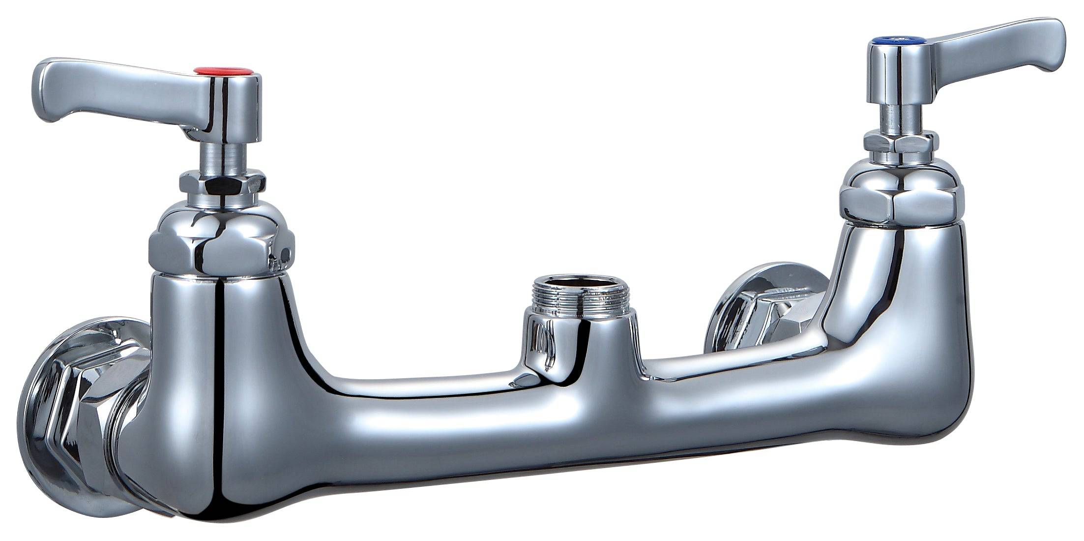 Chrome-Plated Wall-Mounted Pre-Rinse Faucet - Chefcoca