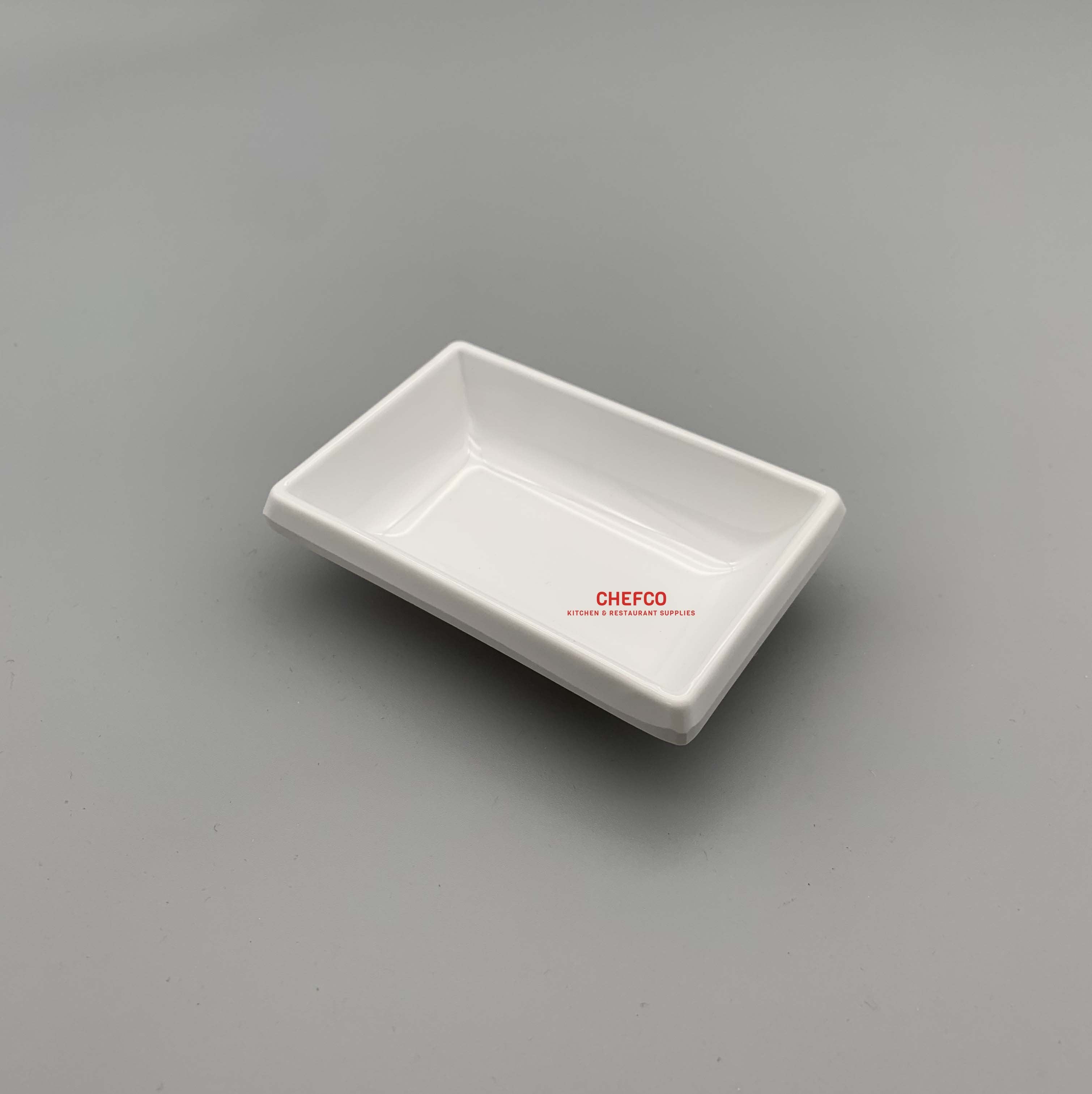 Melamine Sauce Dish (3.75" x 2.5") - Chefcoca