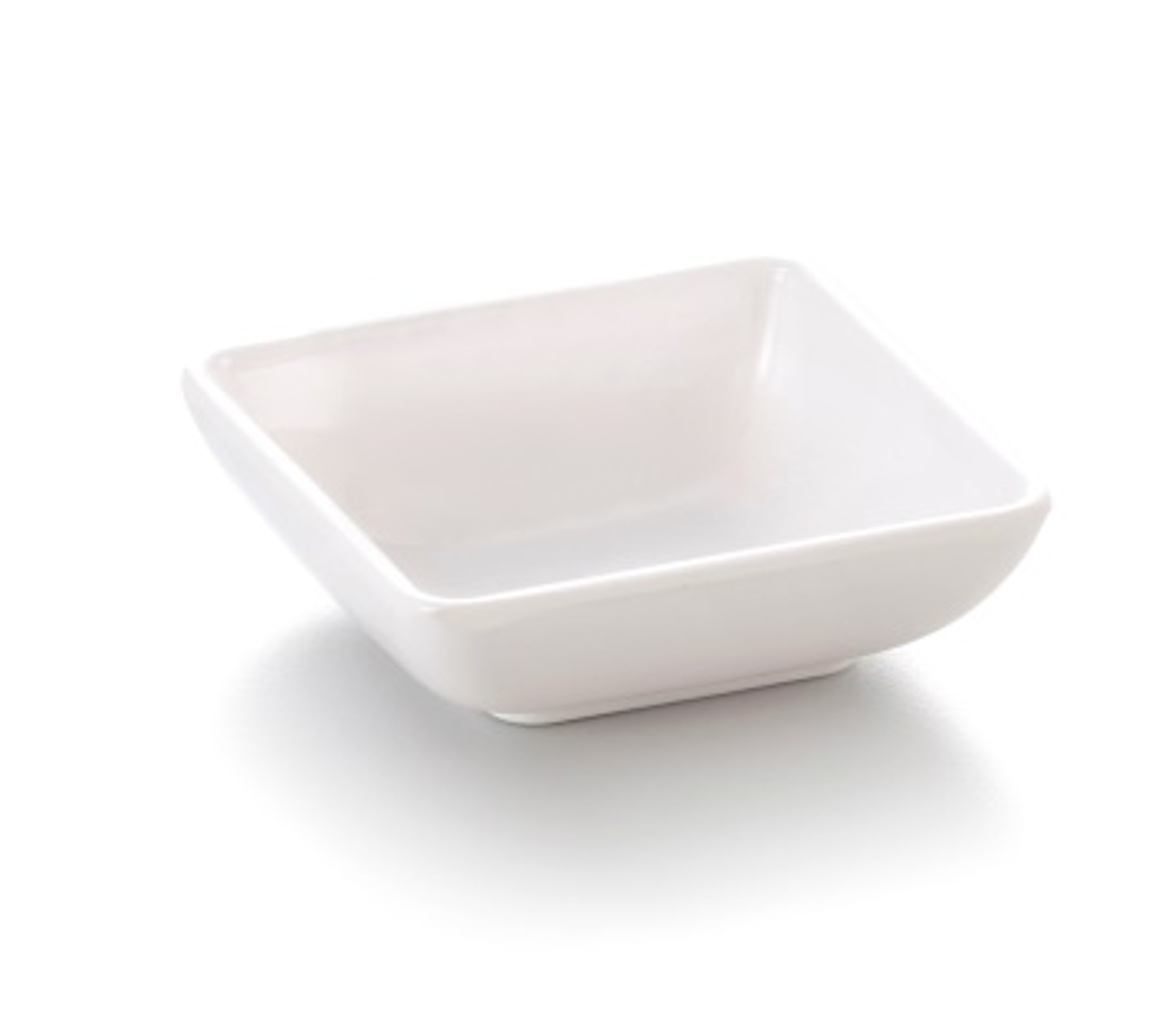 Square Glossy Melamine Sauce Dish (3" x 3") - Chefcoca