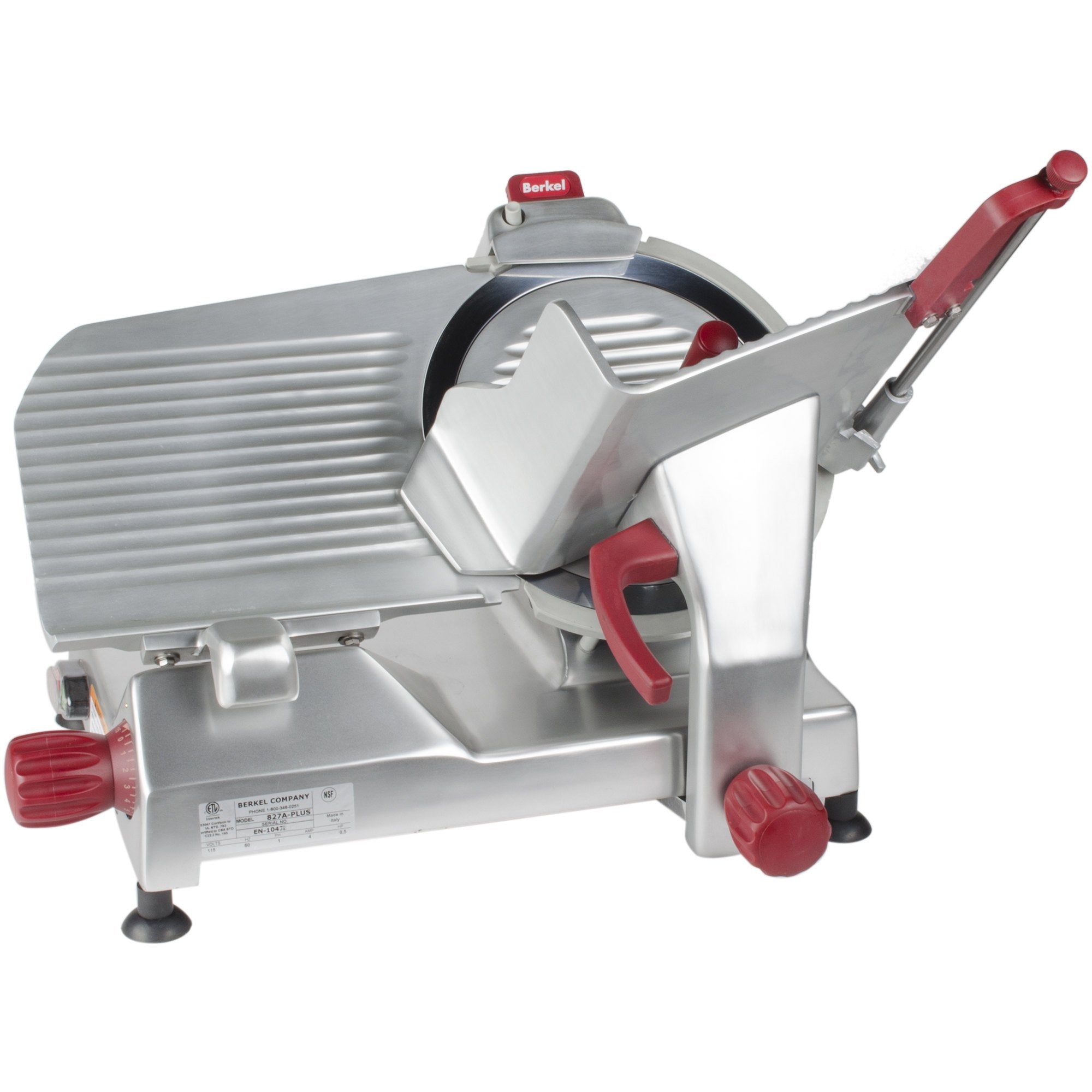 Berkel 827A-PLUS 12" Manual Gravity Feed Meat Slicer - Chefcoca