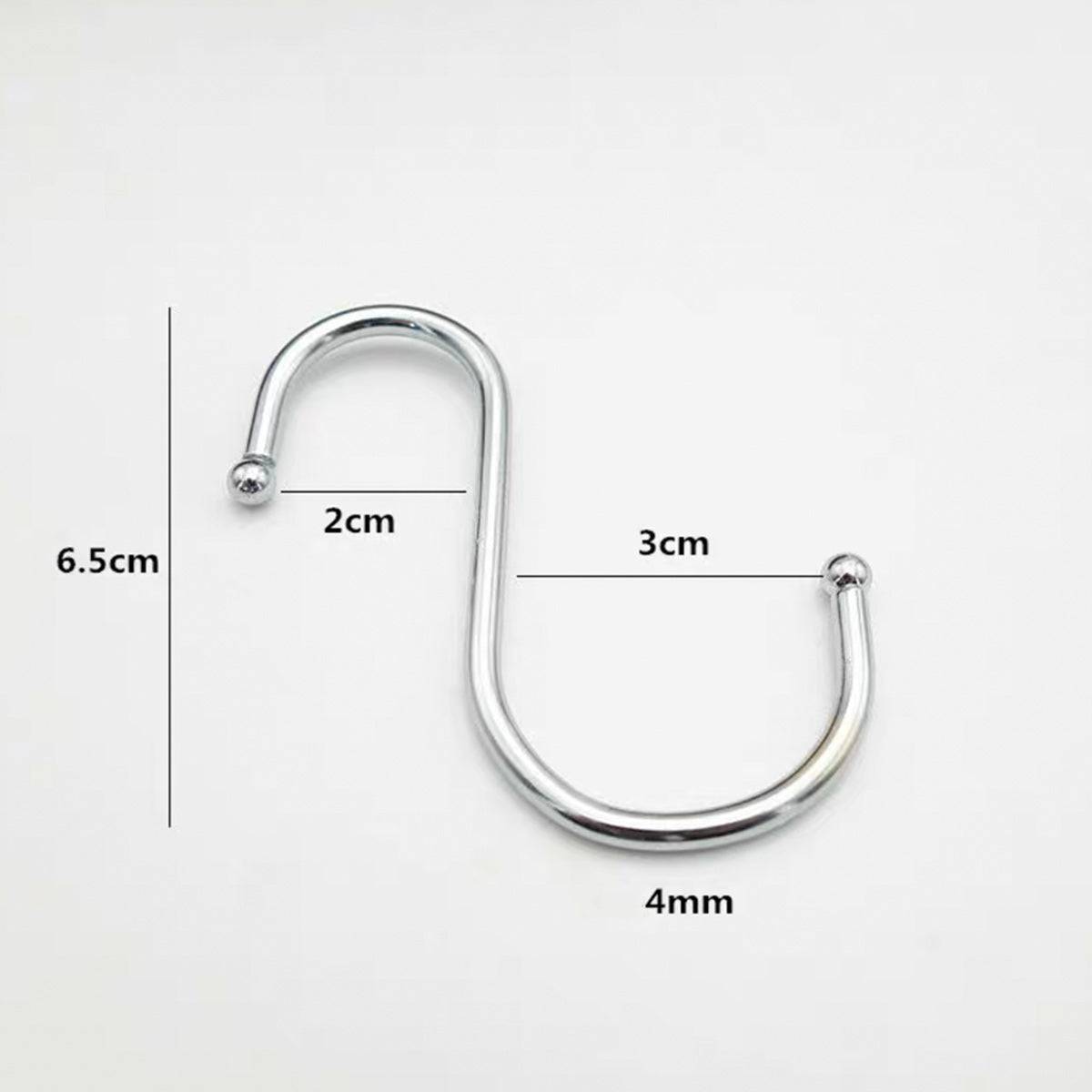 Stainless Steel "S" Shape Hook, 5pcs/bag - Chefcoca