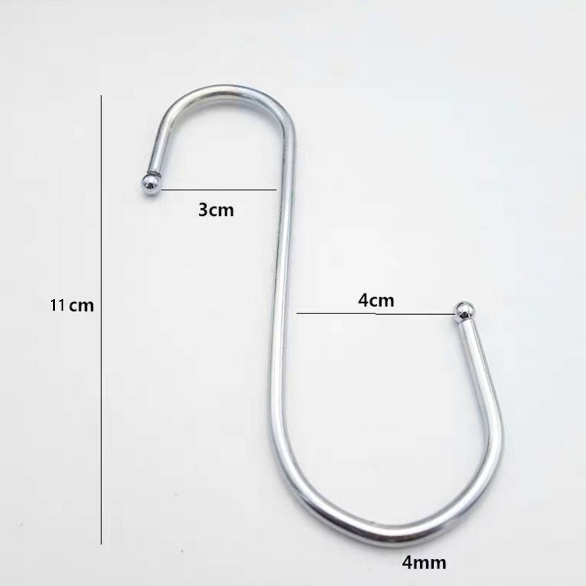 Stainless Steel "S" Shape Hook, 5pcs/bag - Chefcoca