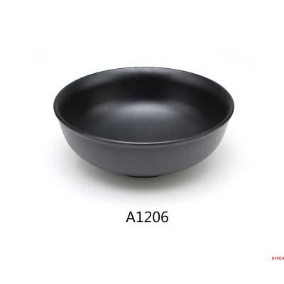 Black Melamine Udon Noodle Bowl (A1206-A1207) - Chefcoca