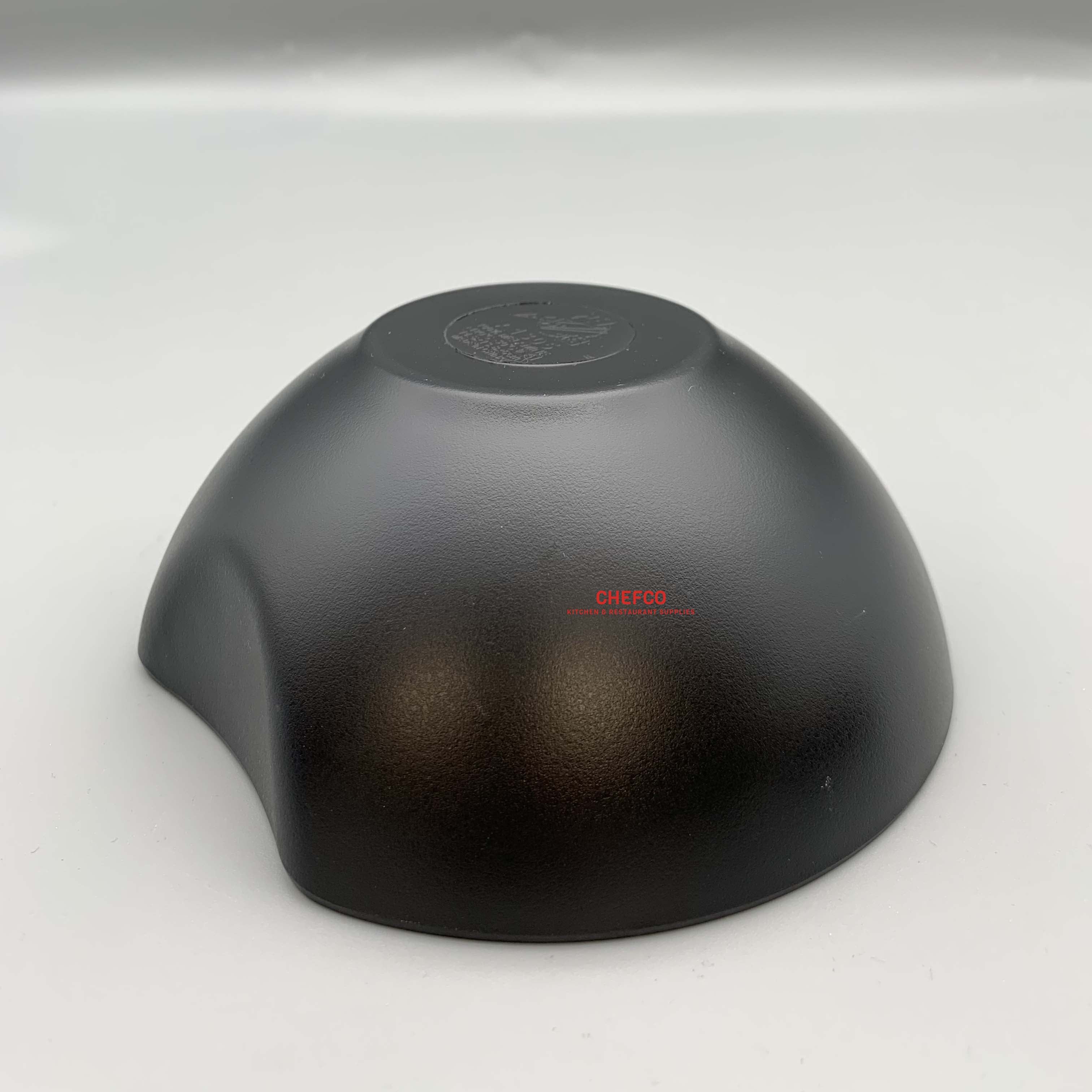 Abstract Matte Black Melamine Bowl (A1305/MS094) - Chefcoca