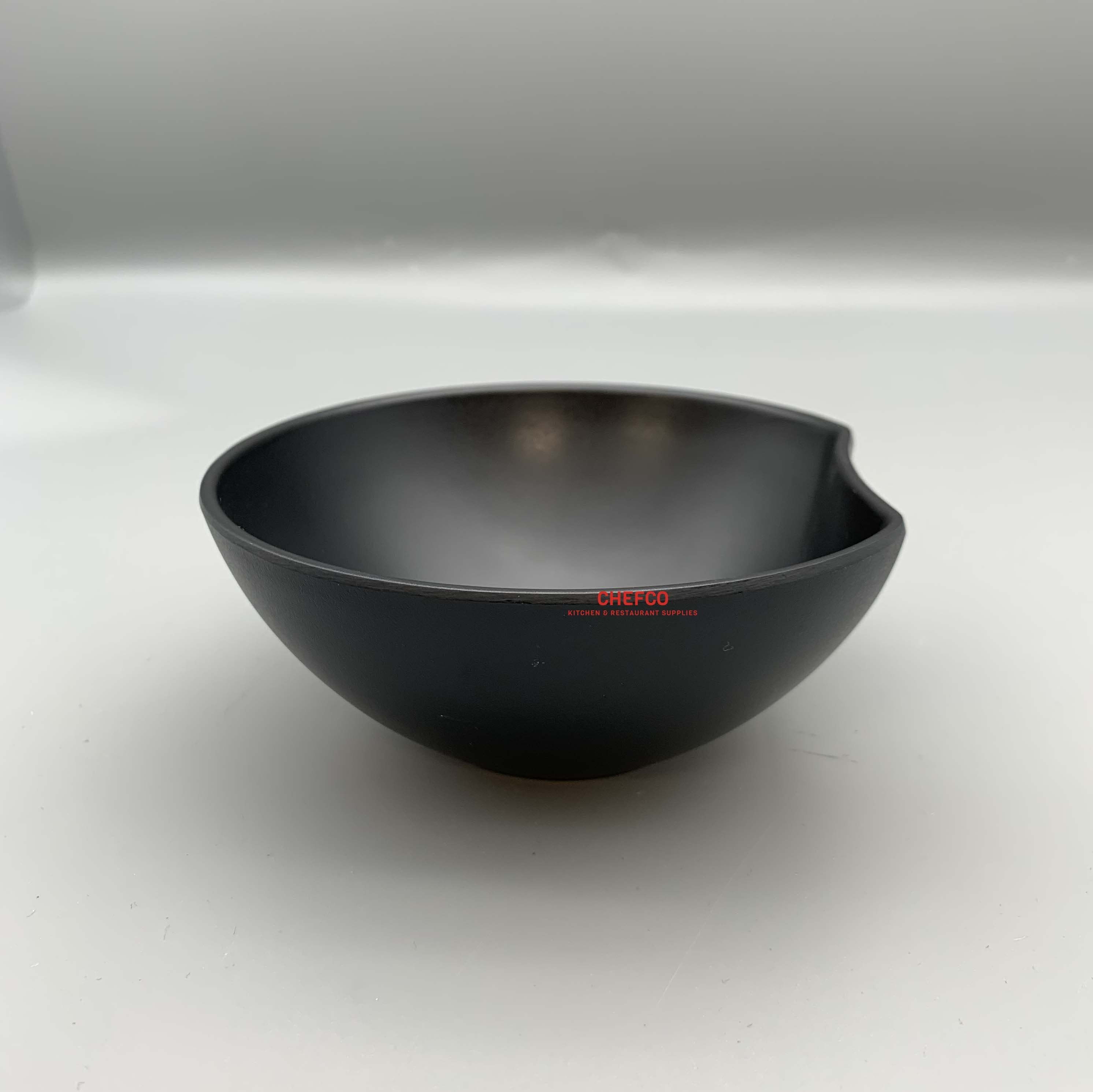 Abstract Matte Black Melamine Bowl (A1305/MS094) - Chefcoca