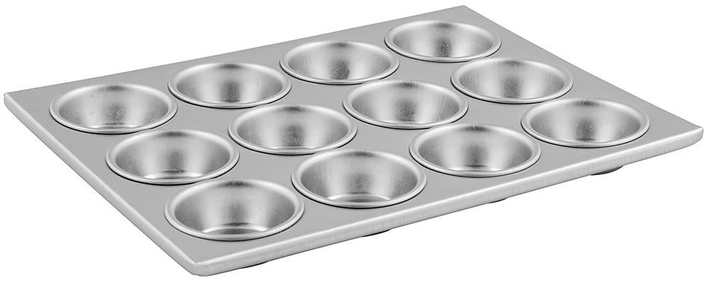 12-Cup Jumbo 3oz Muffin Tin, Aluminium - Chefcoca