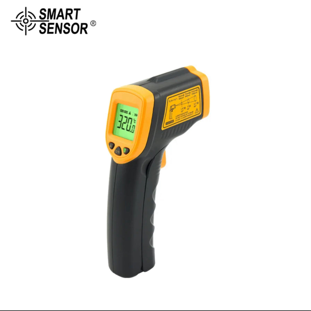Digital Laser Infrared Thermometer, -26~608F, -32~320C - Chefcoca