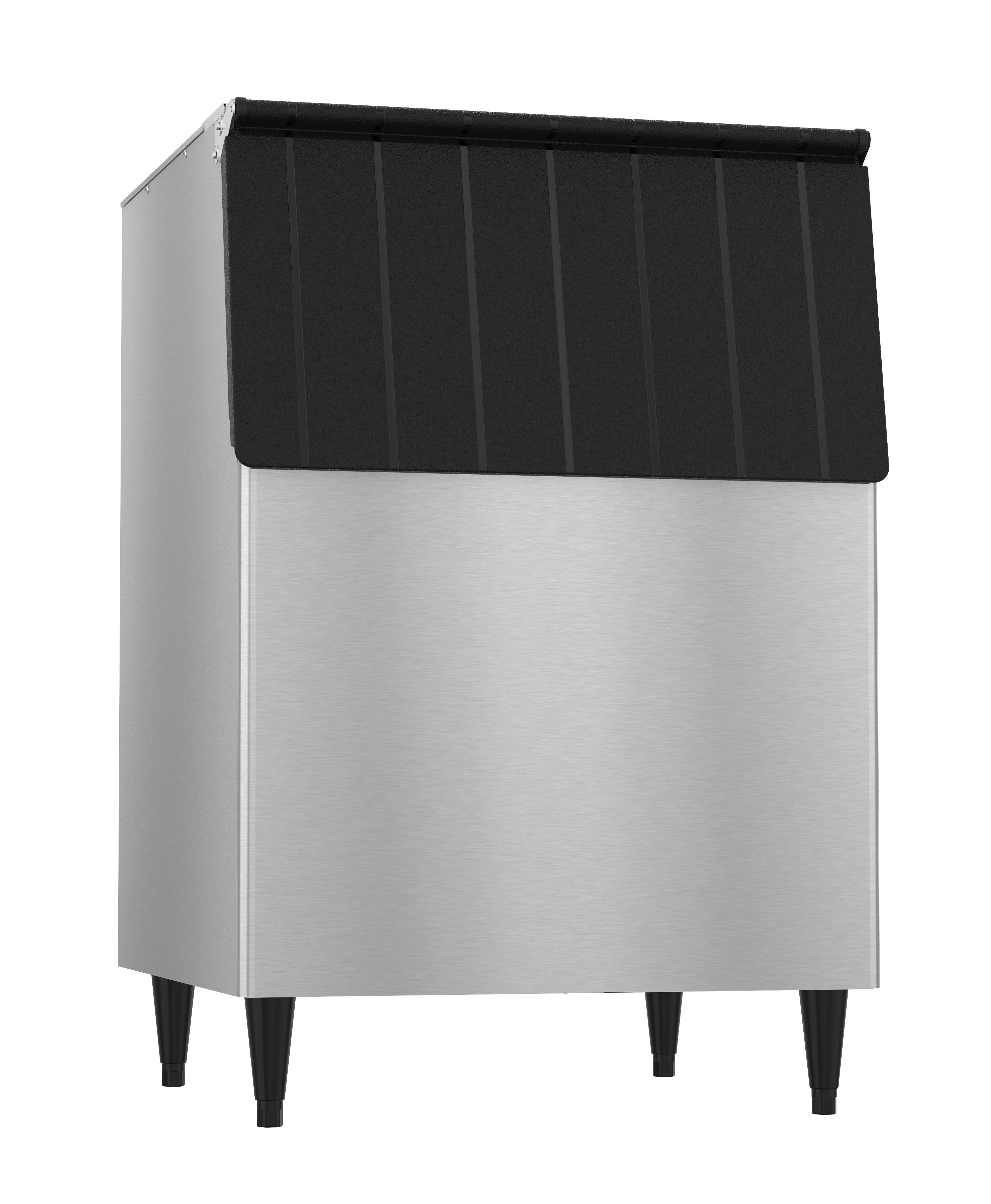 Hoshizaki KM-1100MAJ Air Cooled Crescent Cuber Icemaker with B-500SF 500lb Ice Storage Bin - Chefcoca