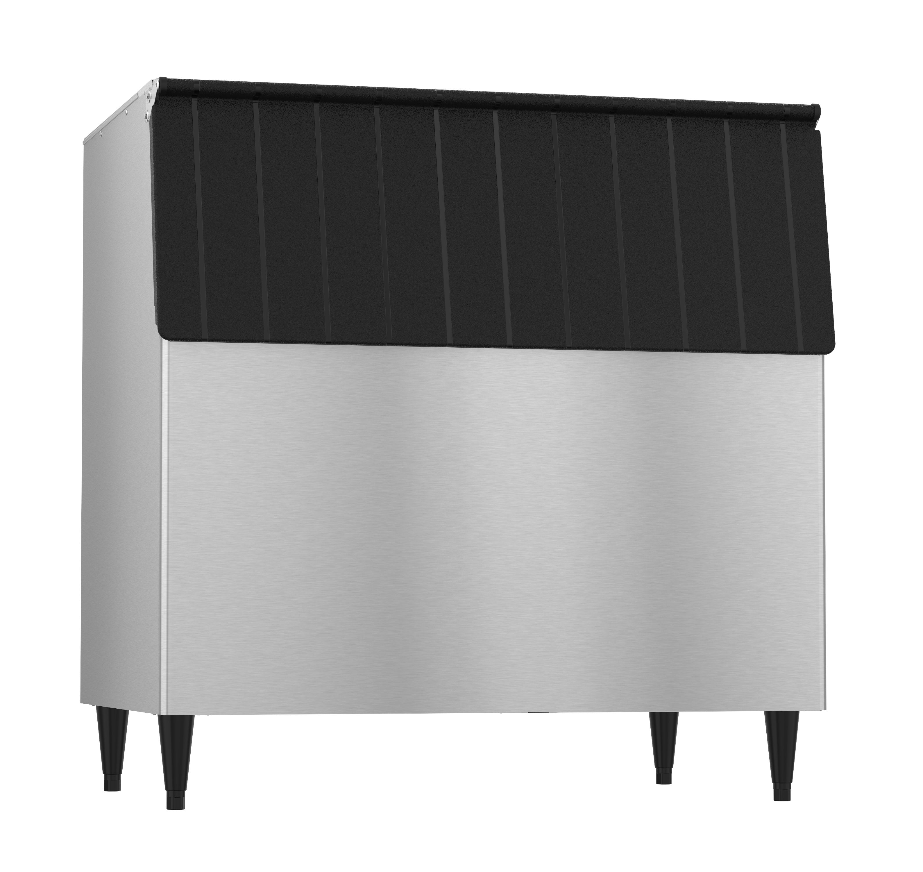 Hoshizaki KM-520MAJ Air Cooled Crescent Cuber Icemaker with B-700SF 700lb Ice Storage Bin - Chefcoca