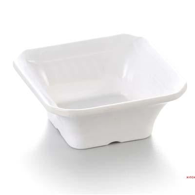 Melamine Square Sauce Dish (4" x 4") - Chefcoca