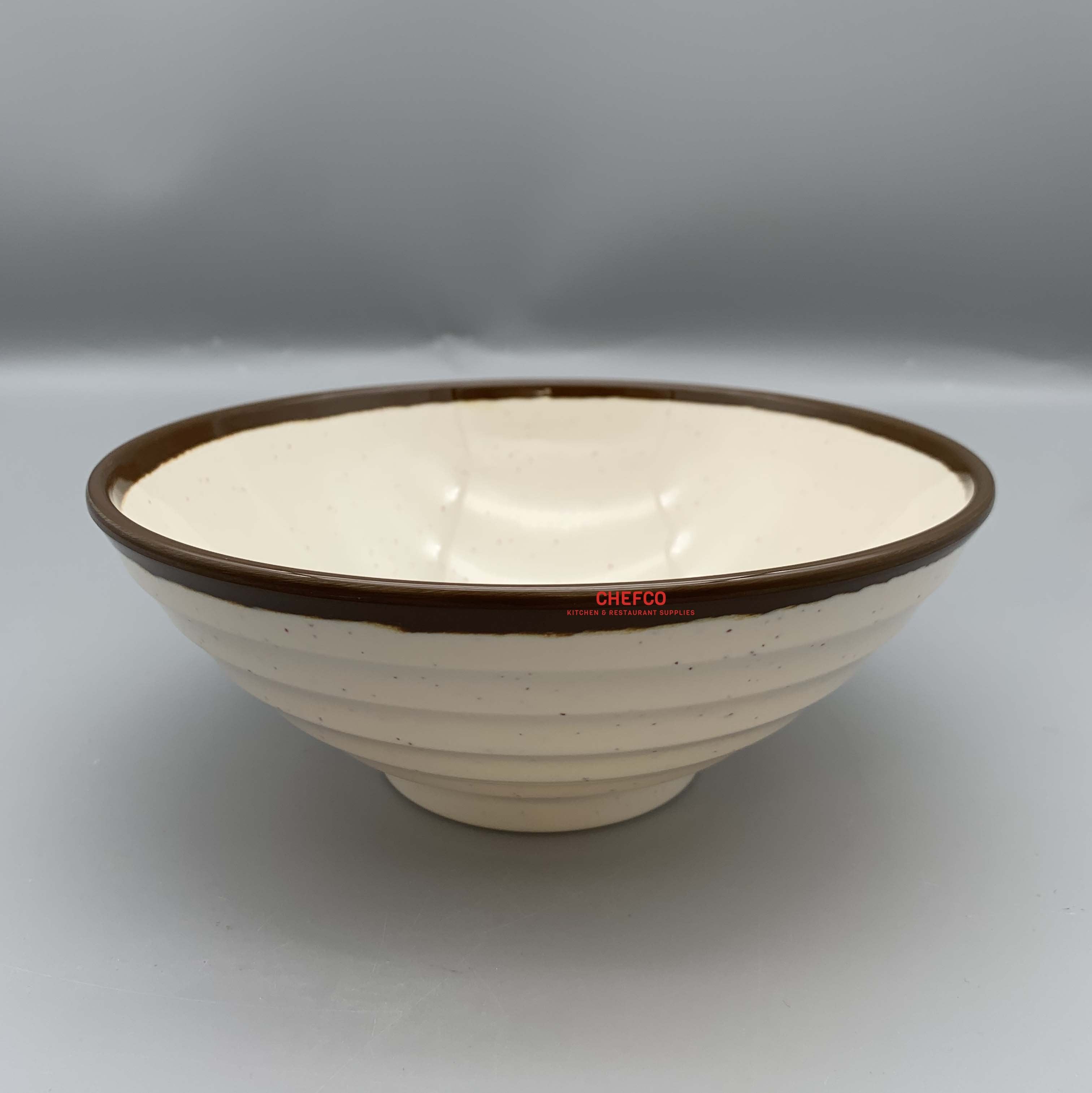 Two Toned Beige Melamine Bowl (B701,BV907) - Chefcoca