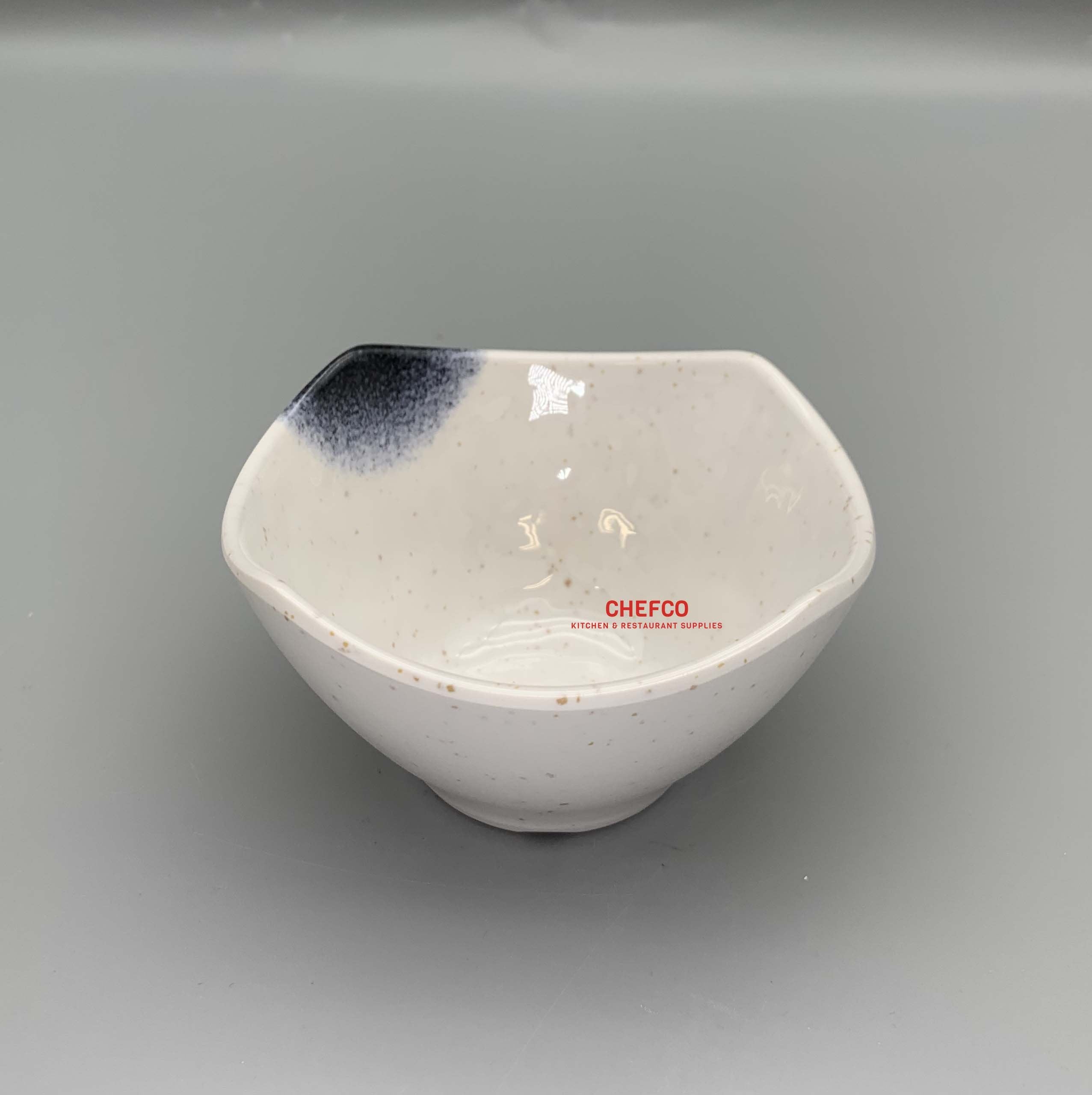 Dark Blue Ombre Melamine Square Bowl (BF4002,BF5002) - Chefcoca