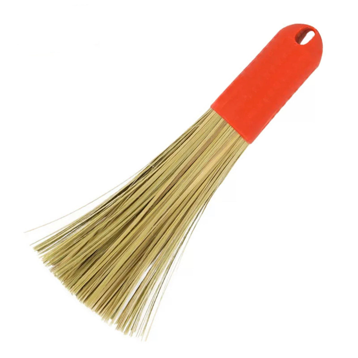 Bamboo Wok Brush with Non-Slip Handle - Chefcoca