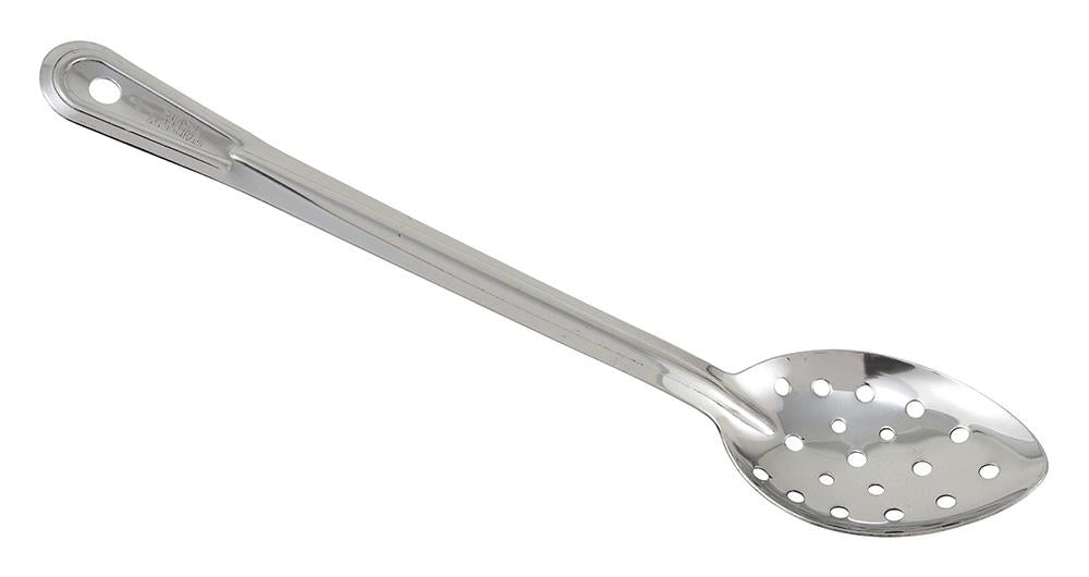Stainless Steel 1.2mm Perforated Basting Spoon (11"-18" Length) - Chefcoca