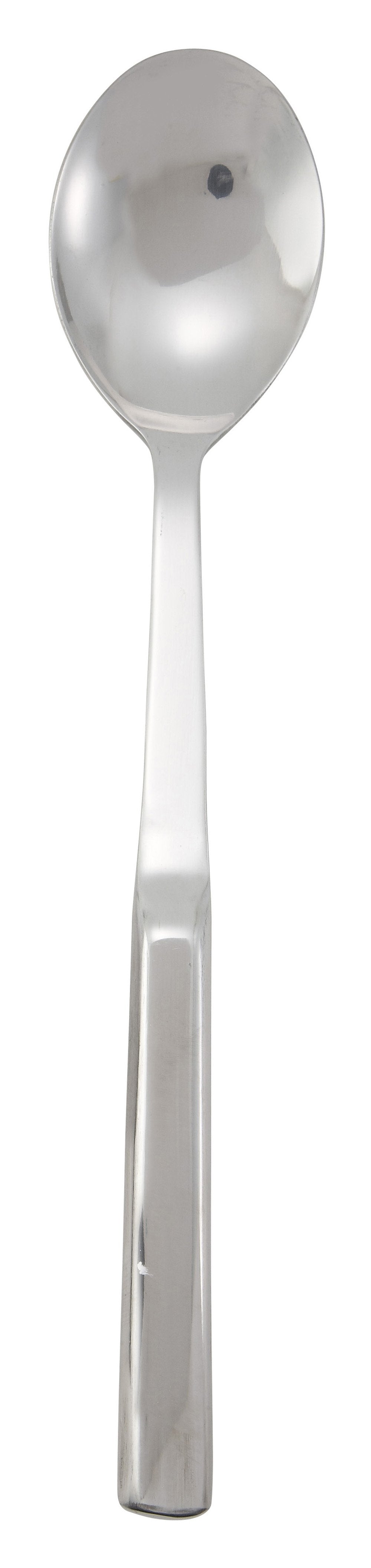 Stainless Steel 11.75" Solid Spoon, Hollow Handle - Chefcoca