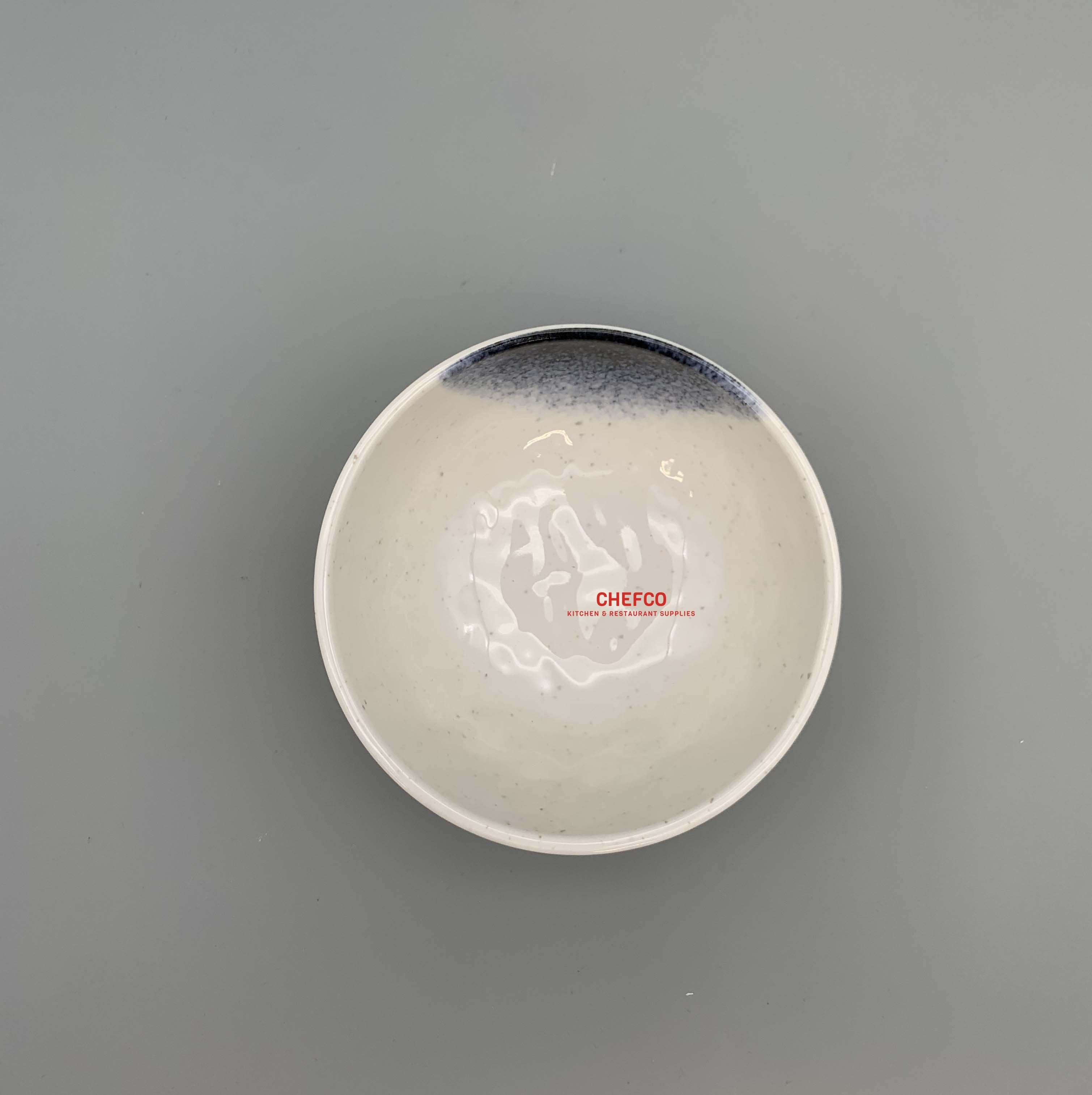 Dark Blue Ombre Low Melamine Bowl (BY4005K) - Chefcoca