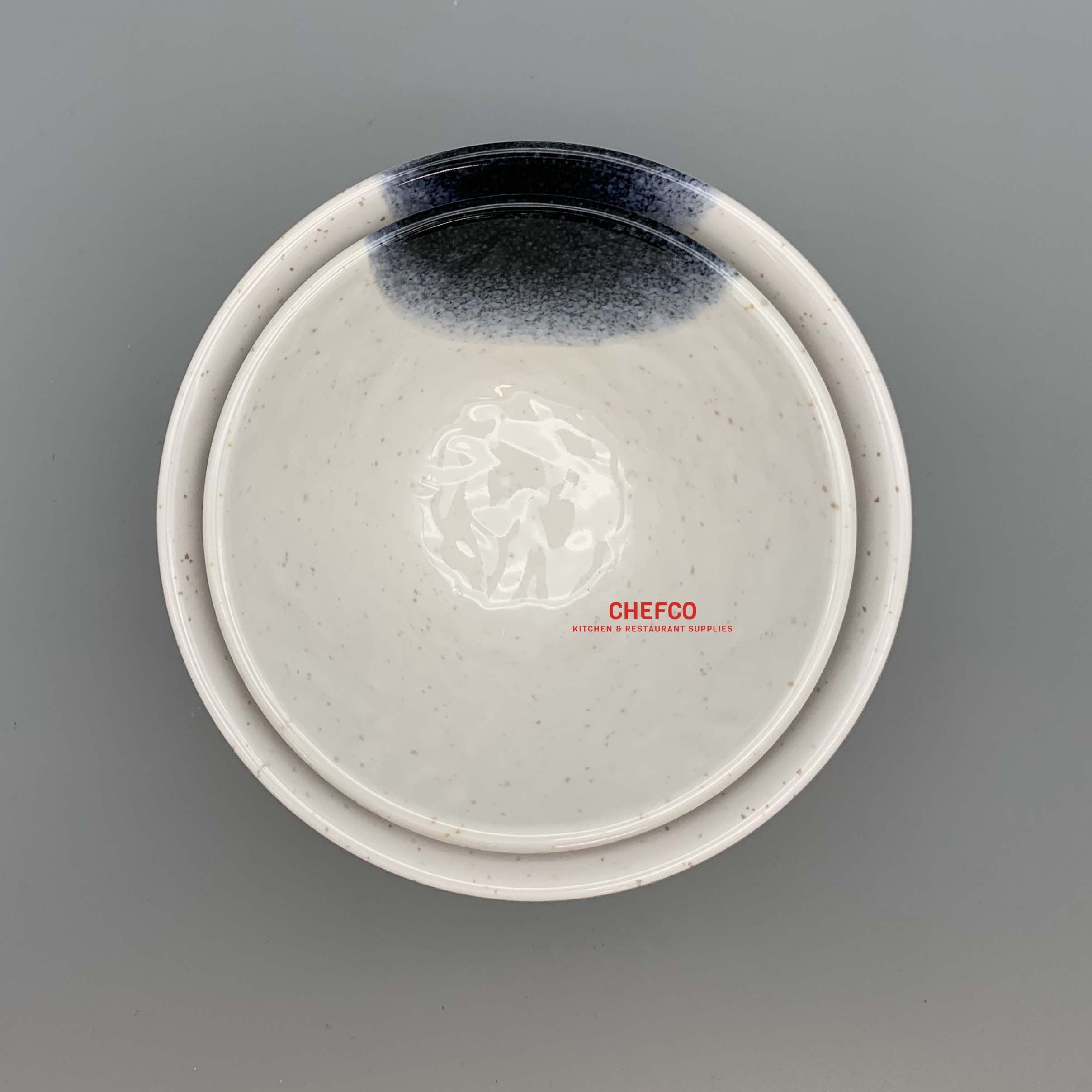 Dark Blue Ombre High Melamine Bowl (BY5001-5706) - Chefcoca