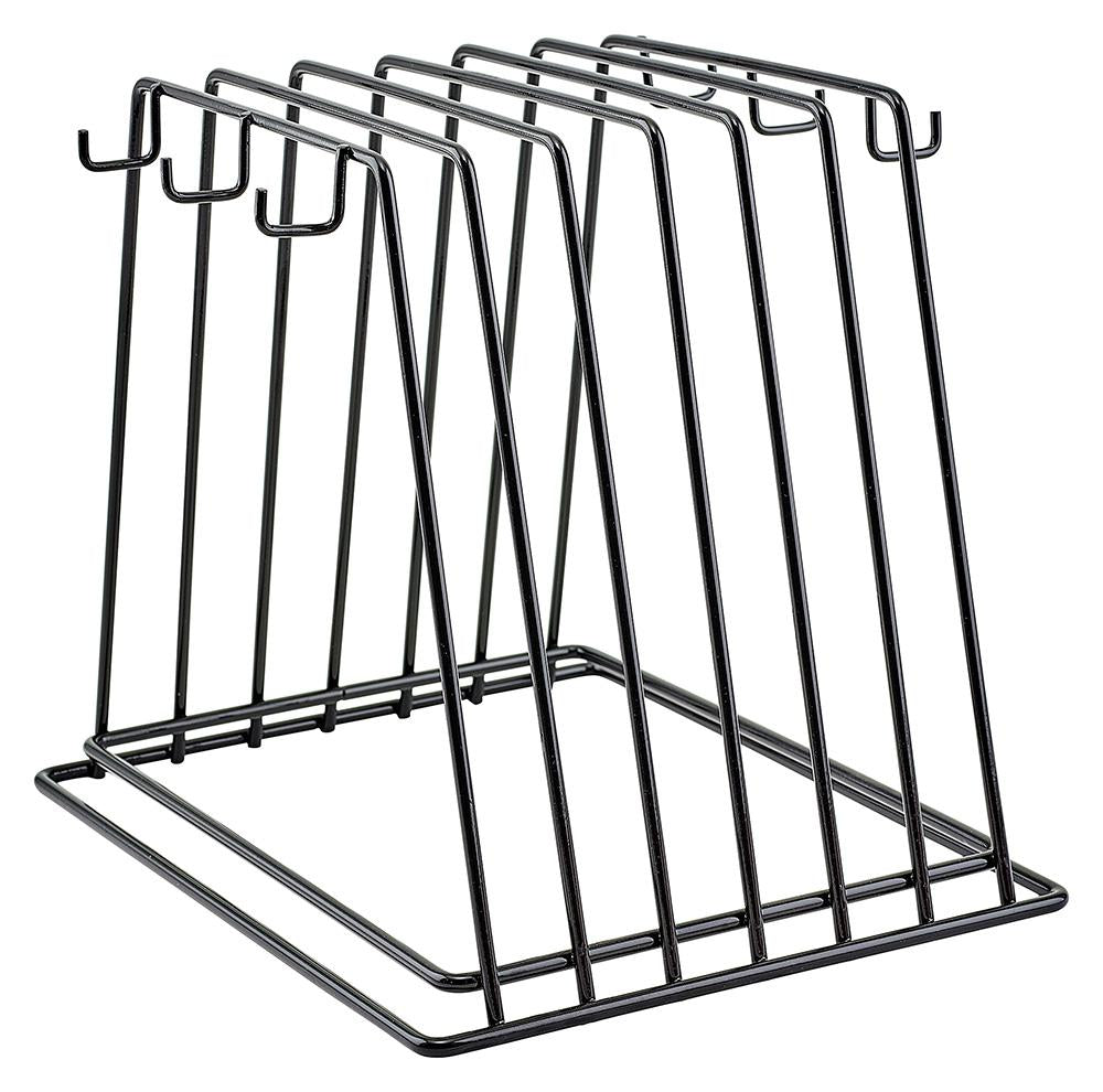 Cutting Board Rack, 6 Slots, Vinyl Coated - Chefcoca