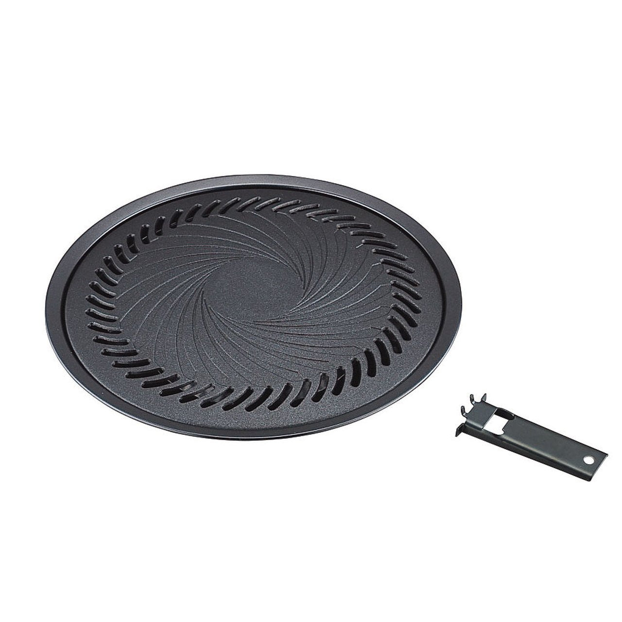 Iwatani Korean Cookware Aburi Stove Top Grill Pan, Black, CB-A-AMP