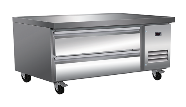 Sub-equip, Stainless Steel 48" Refrigerated Chef Base