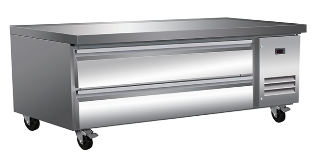 Sub-equip, Stainless Steel 60" Refrigerated Chef Base - Chefcoca