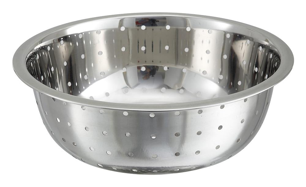 Stainless Steel Chinese Style Colanders 5mm Holes - Chefcoca